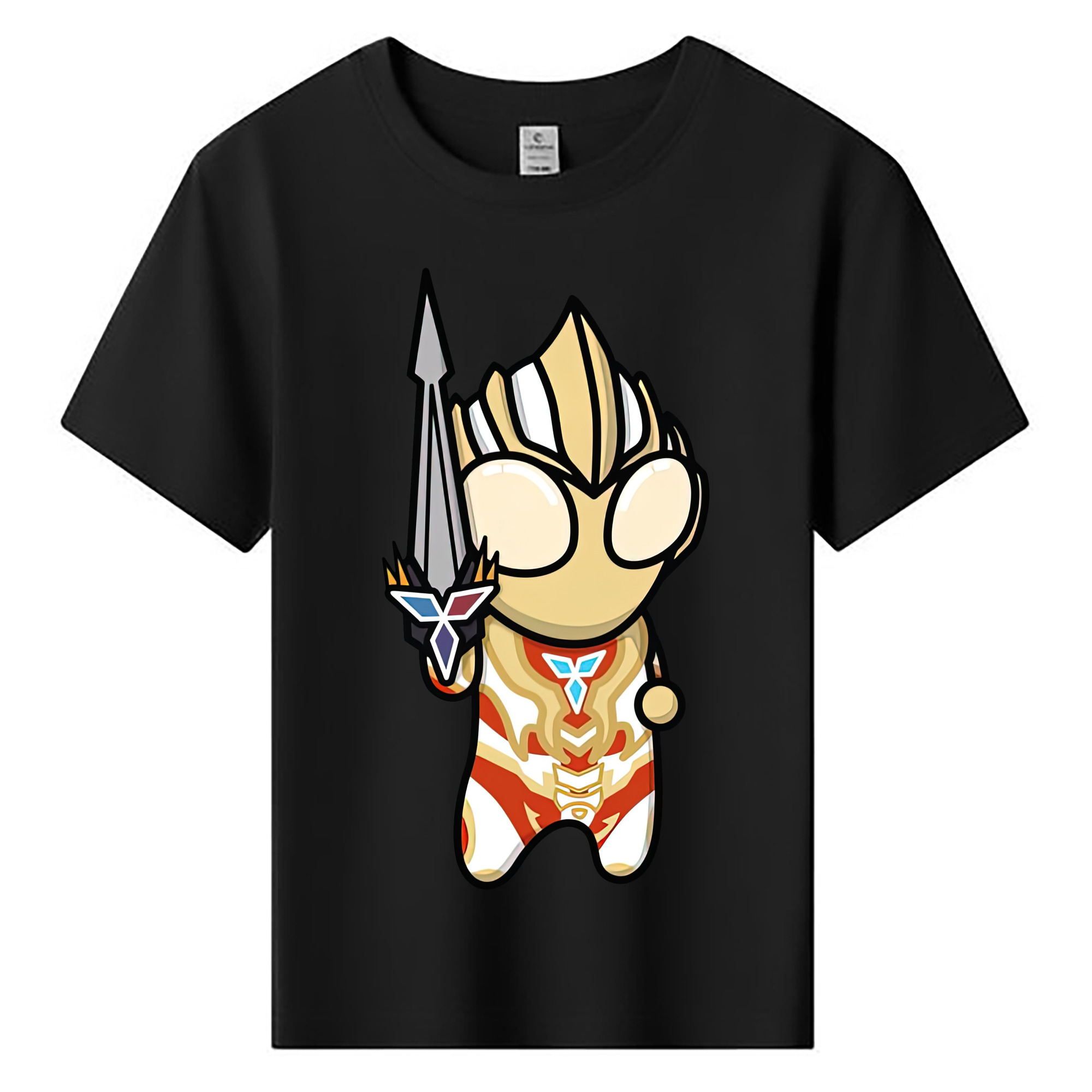 ウルトラマン Ultraman 綿100％キッズTシャツ（フロントプリント）