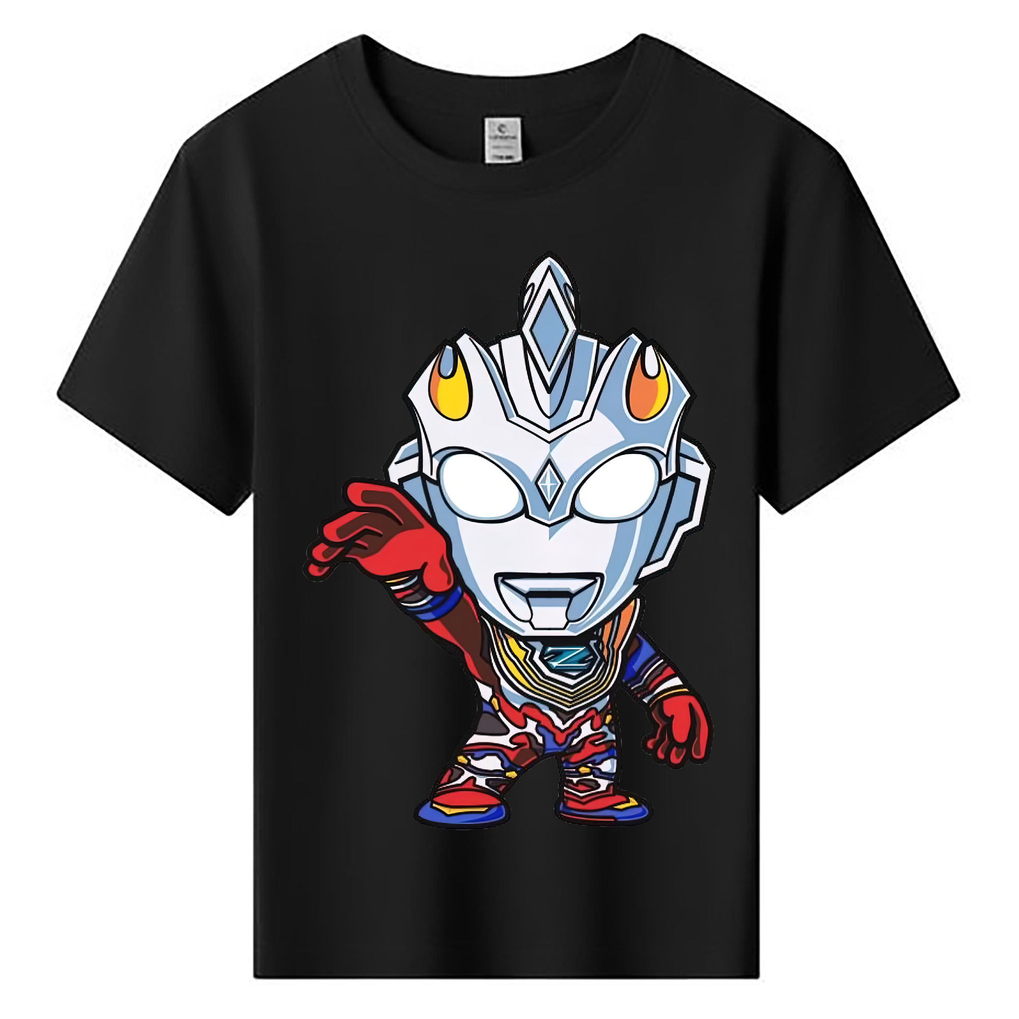 ウルトラマン Ultraman 綿100％キッズTシャツ（フロントプリント）
