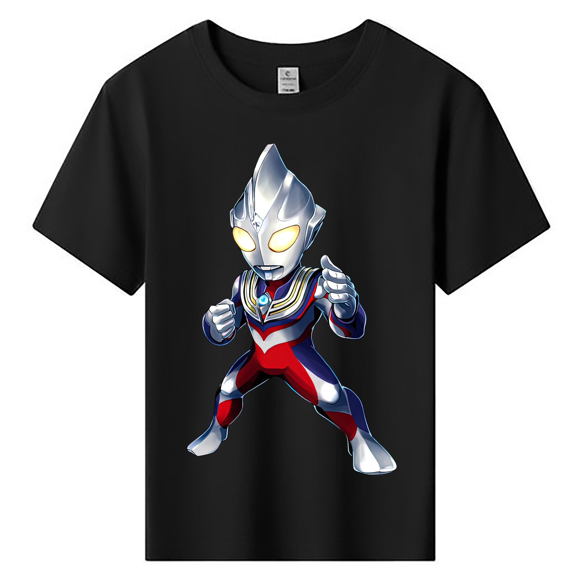 ウルトラマン Ultraman 綿100％キッズTシャツ（フロントプリント）