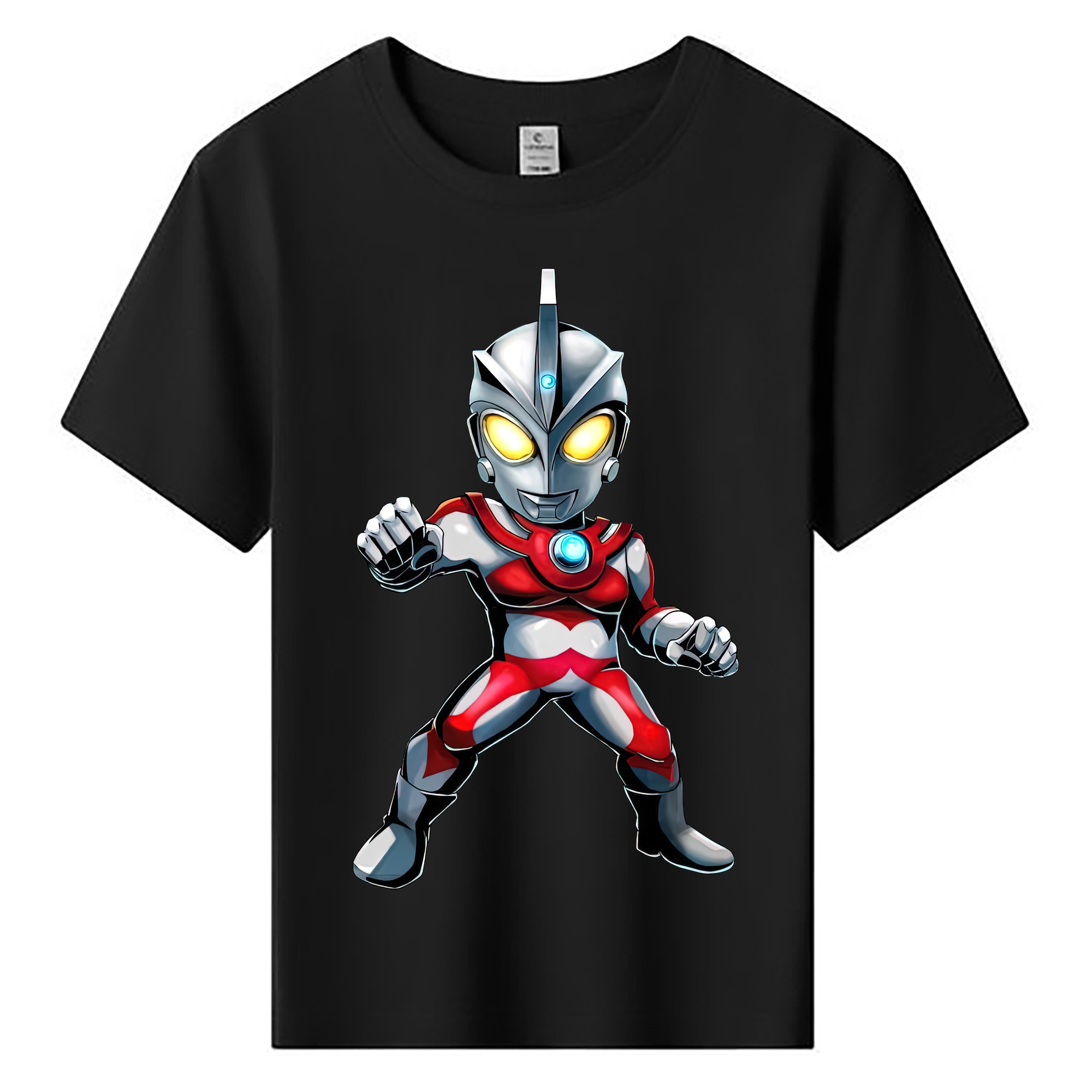 ウルトラマン Ultraman 綿100％キッズTシャツ（フロントプリント）