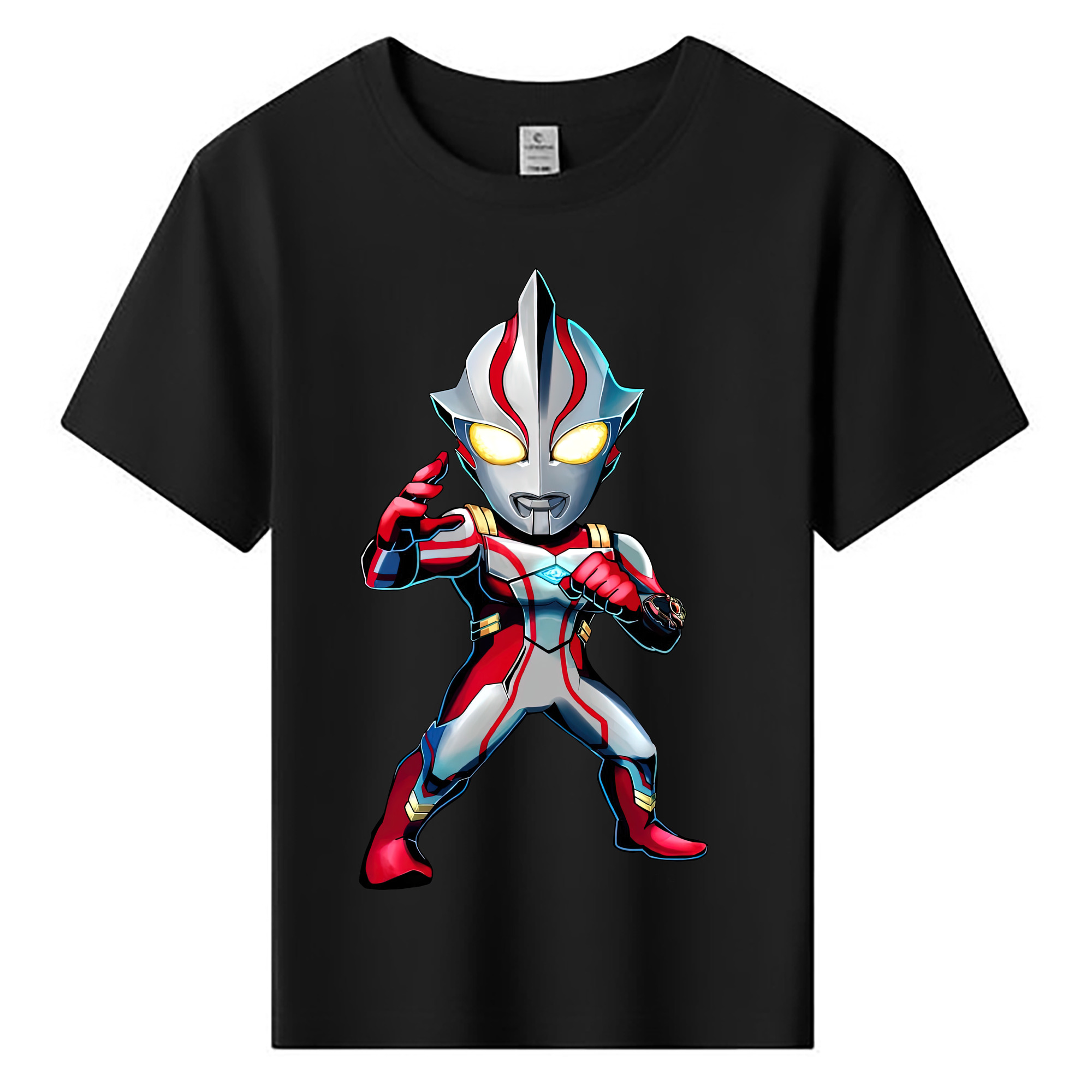 ウルトラマン Ultraman 綿100％キッズTシャツ（フロントプリント）