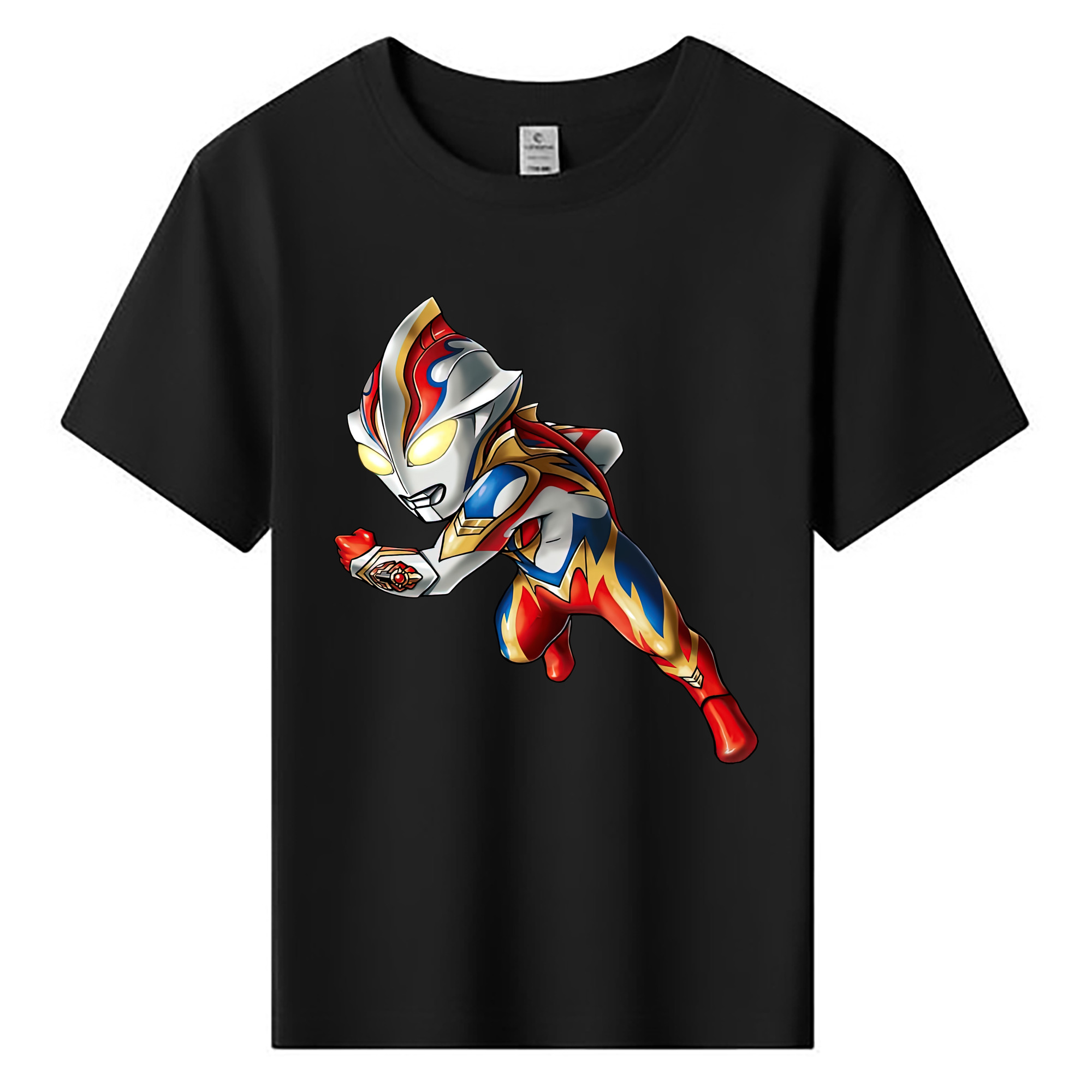 ウルトラマン Ultraman 綿100％キッズTシャツ（フロントプリント）