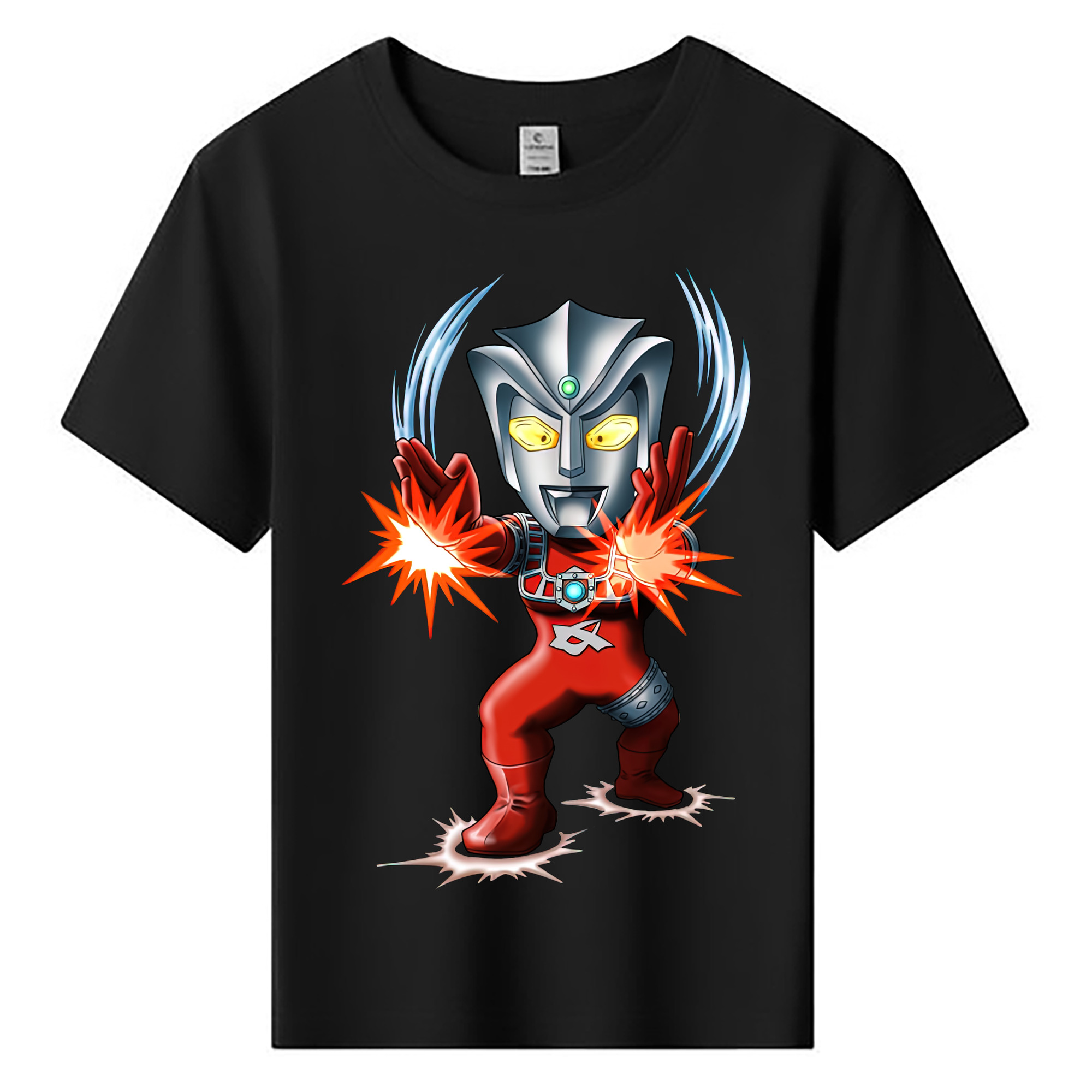 ウルトラマン Ultraman 綿100％キッズTシャツ（フロントプリント）