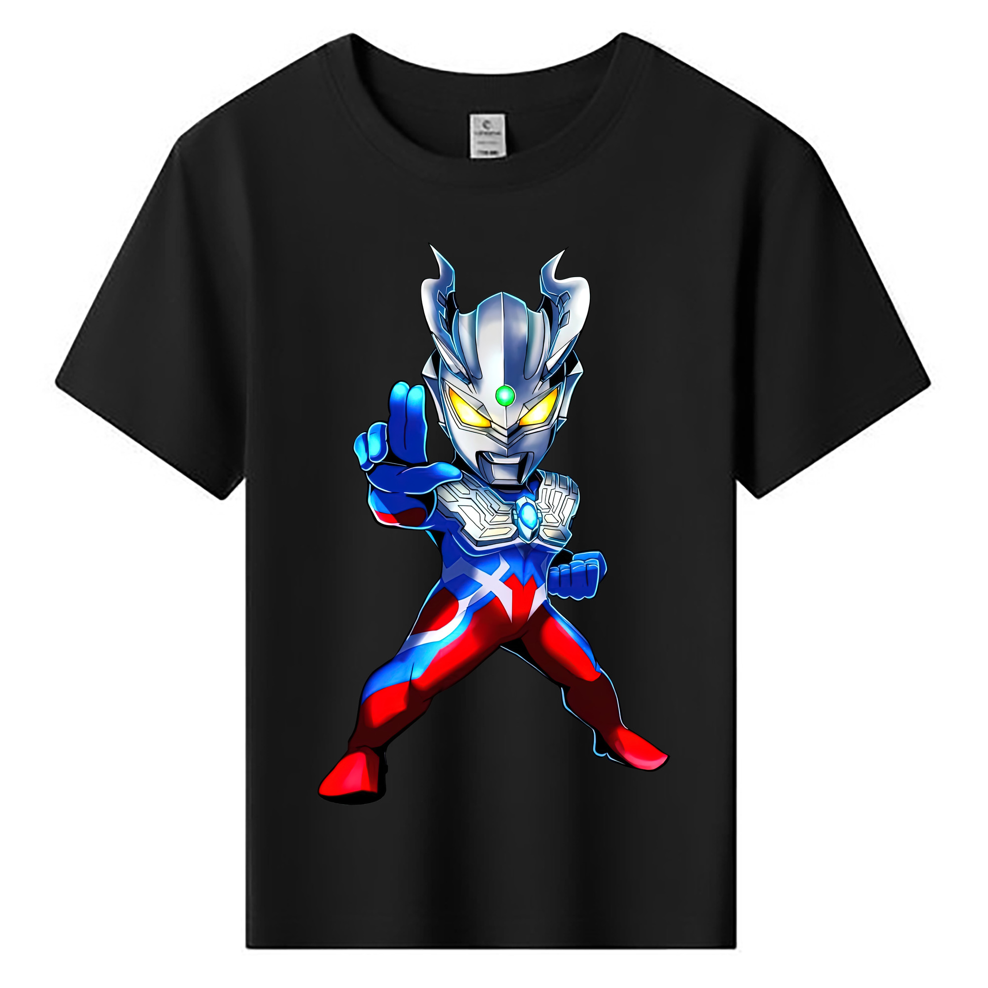 ウルトラマン Ultraman 綿100％キッズTシャツ（フロントプリント）
