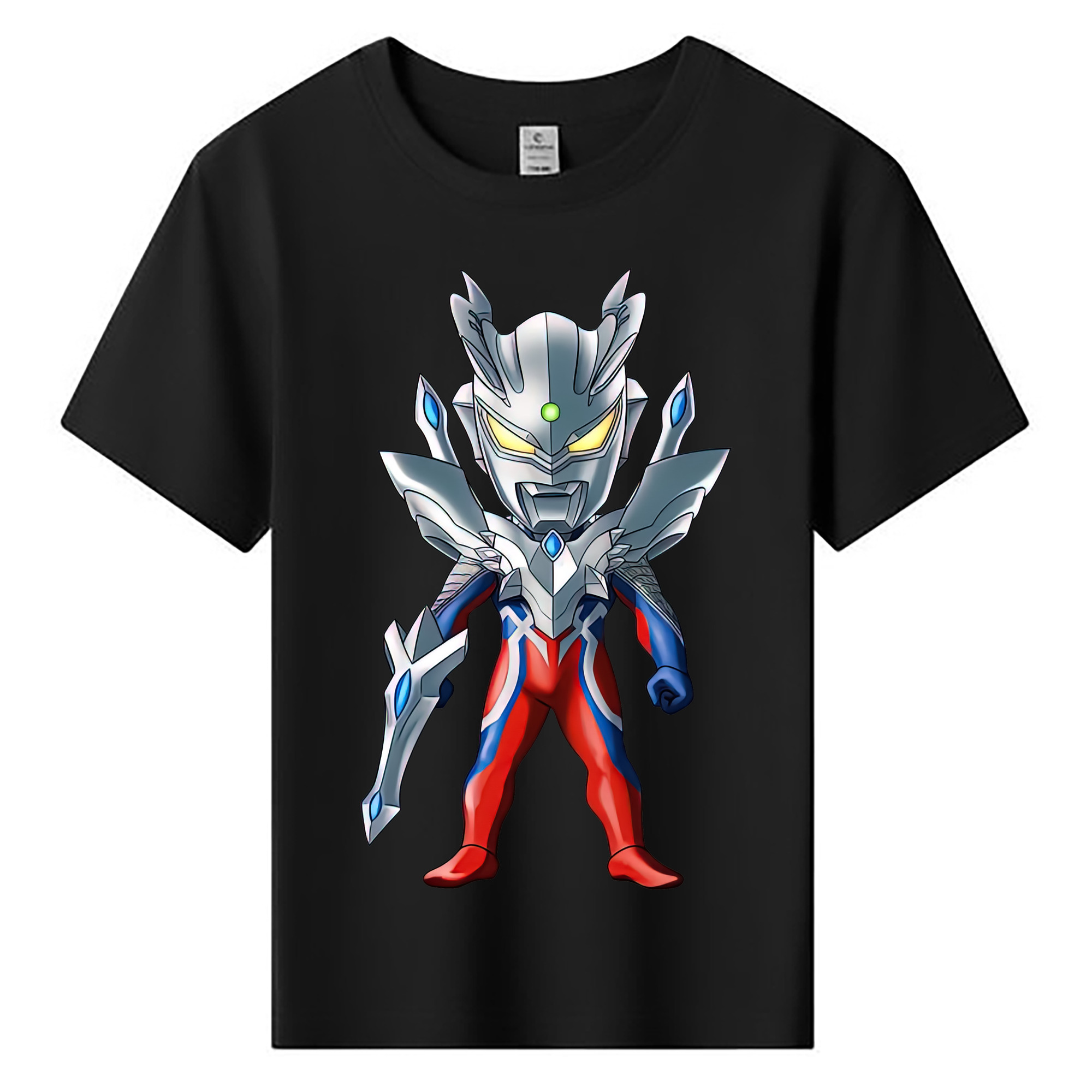 ウルトラマン Ultraman 綿100％キッズTシャツ（フロントプリント）