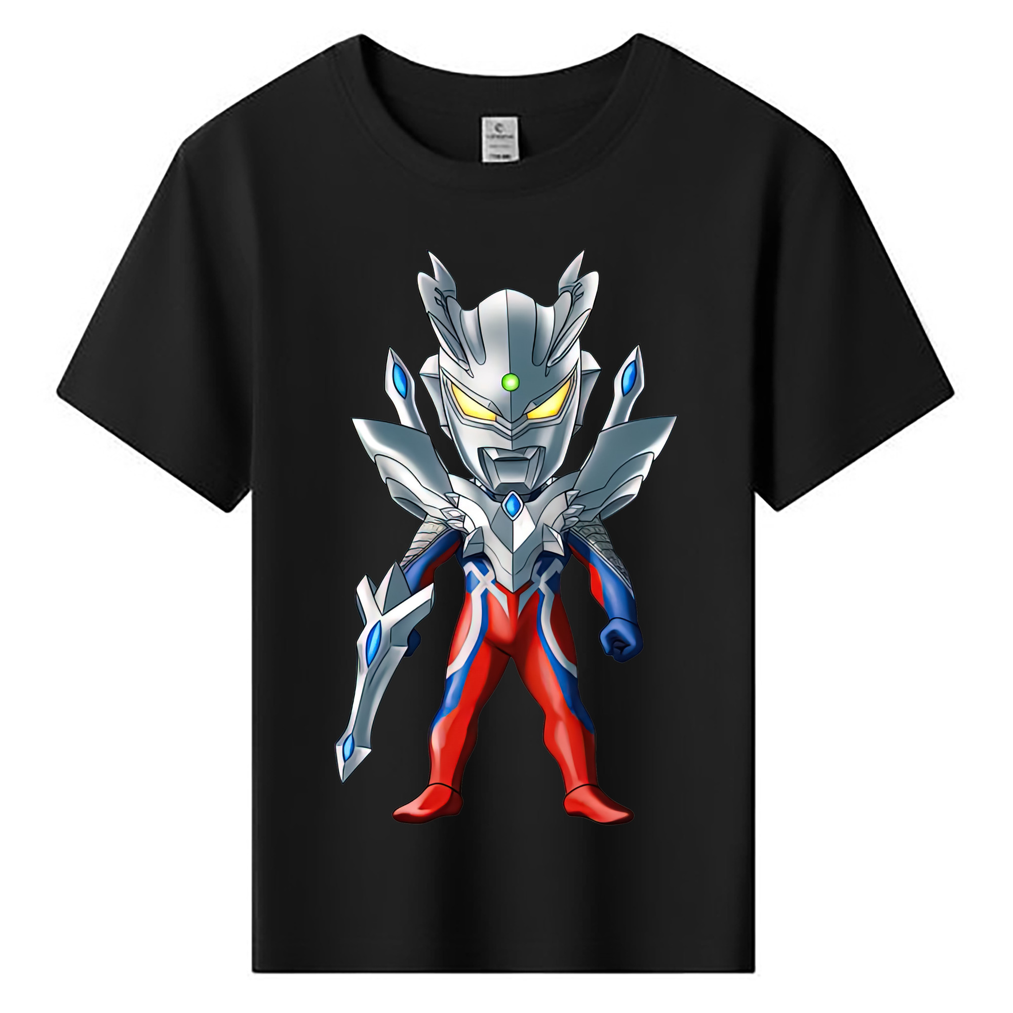 ウルトラマン Ultraman 綿100％キッズTシャツ（フロントプリント）