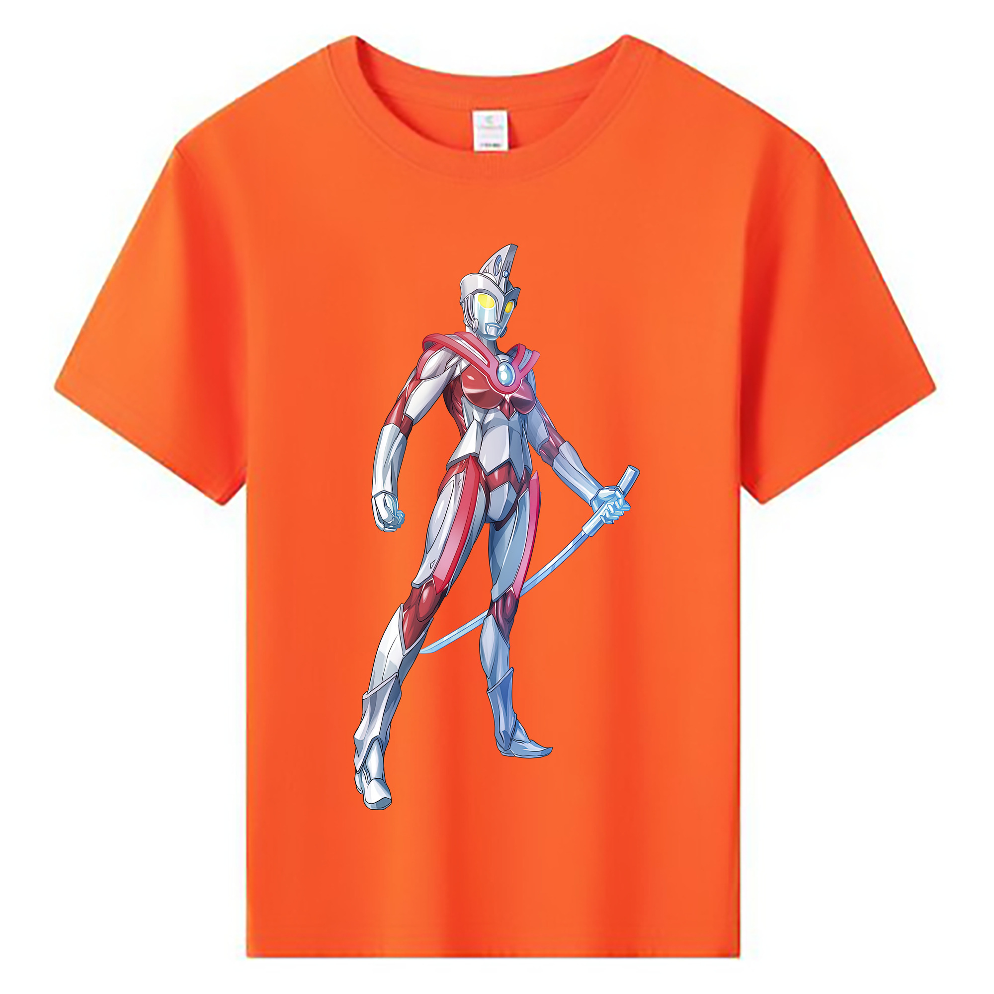 ウルトラマン Ultraman 綿100％キッズTシャツ（フロントプリント）