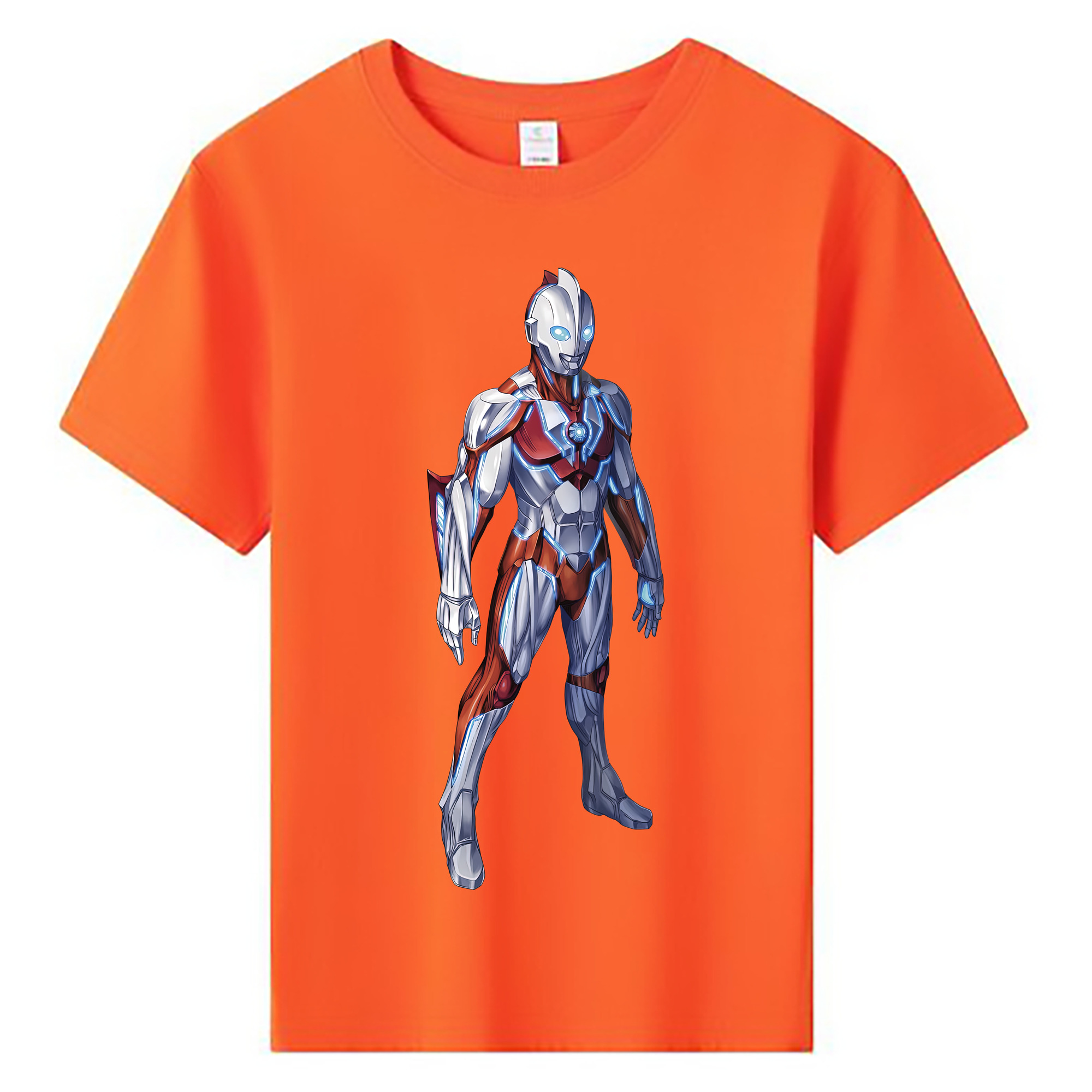 ウルトラマン Ultraman 綿100％キッズTシャツ（フロントプリント）