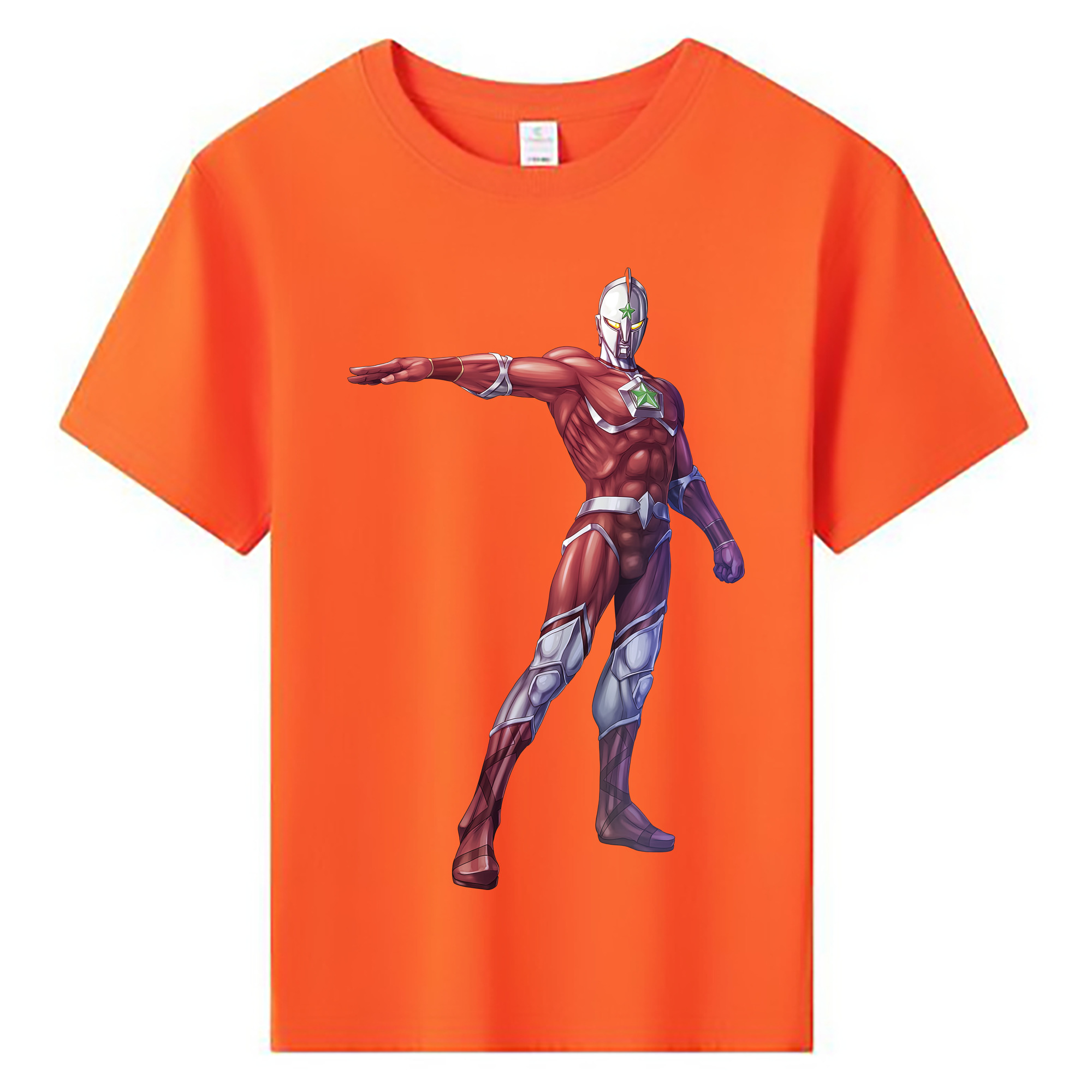 ウルトラマン Ultraman 綿100％キッズTシャツ（フロントプリント）