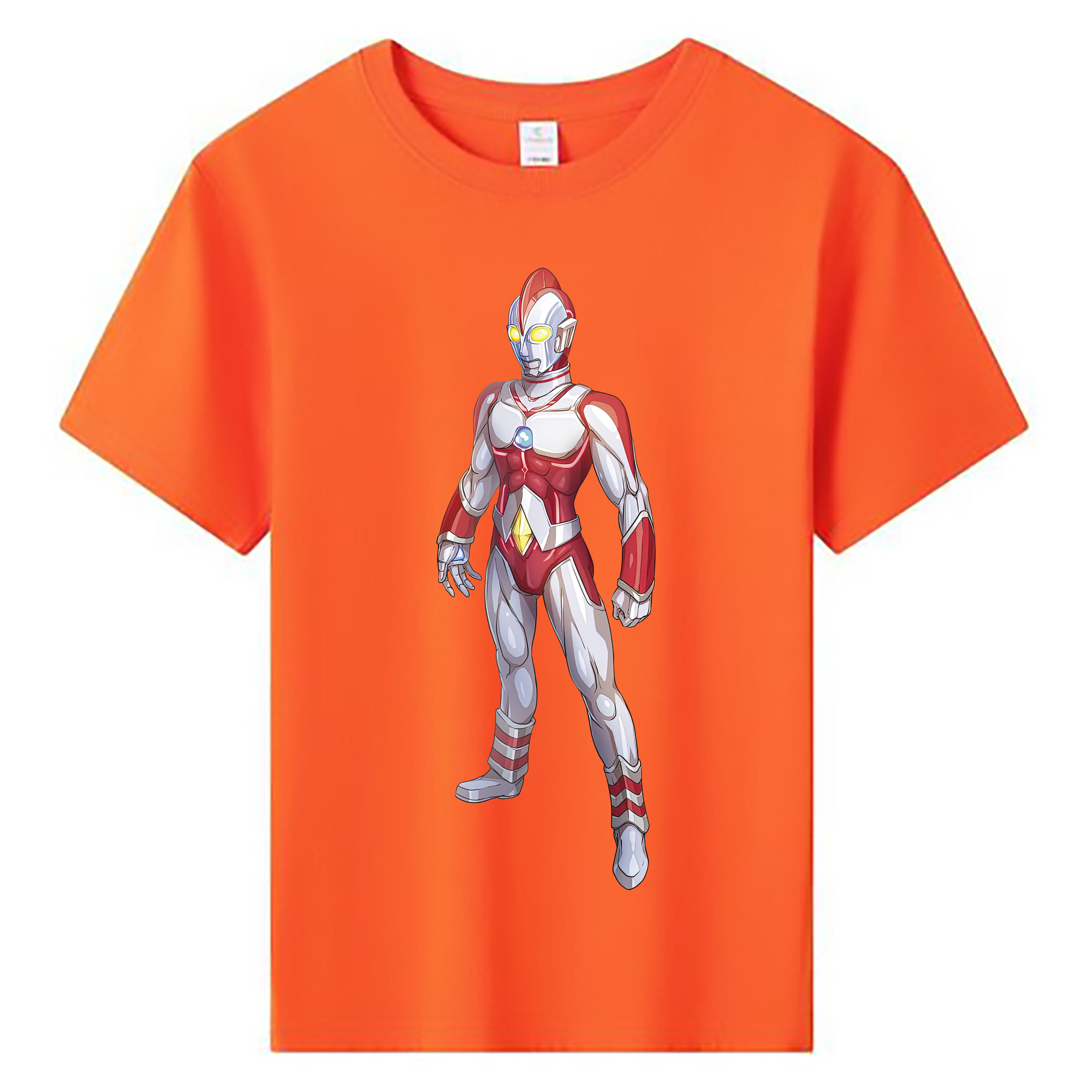ウルトラマン Ultraman 綿100％キッズTシャツ（フロントプリント）