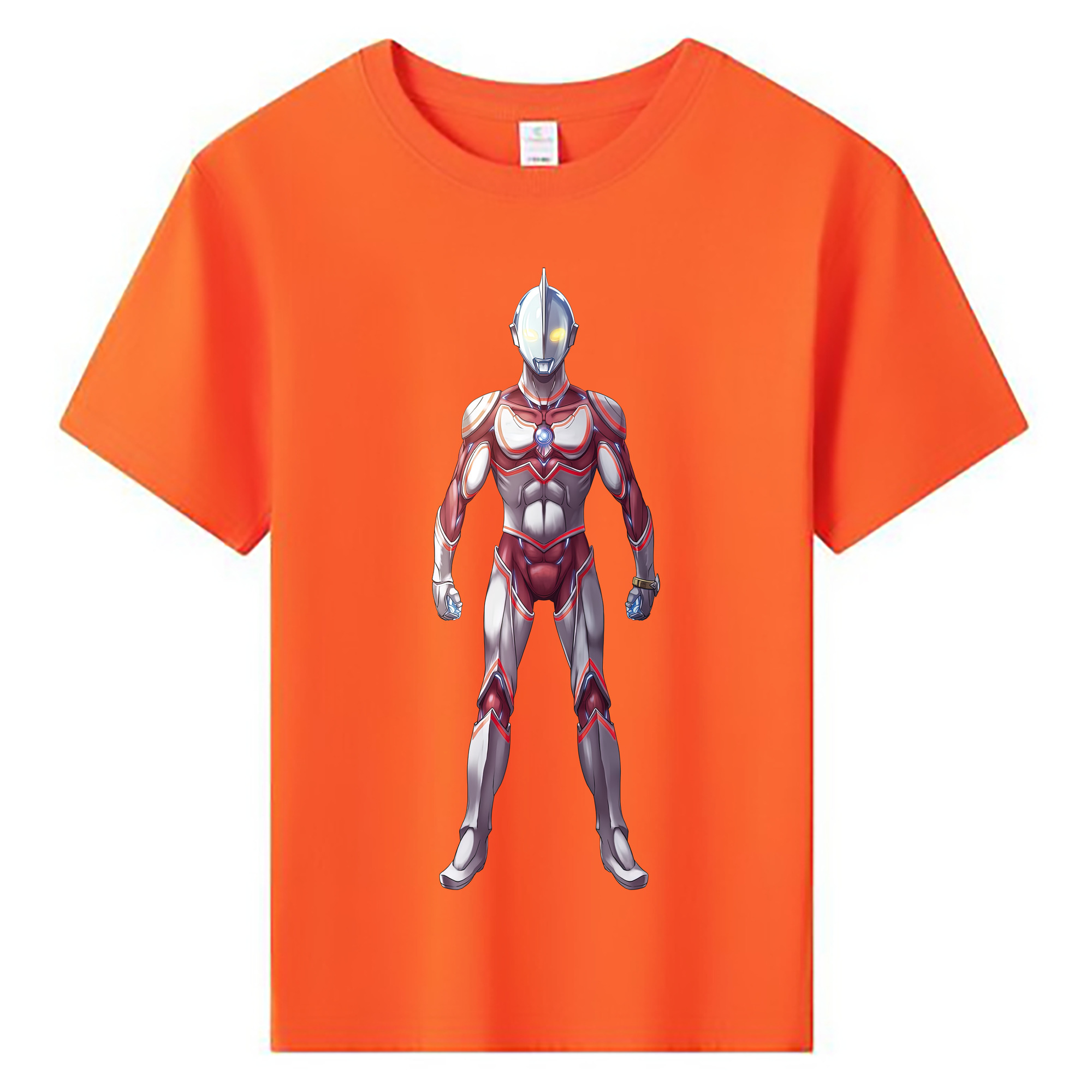 ウルトラマン Ultraman 綿100％キッズTシャツ（フロントプリント）