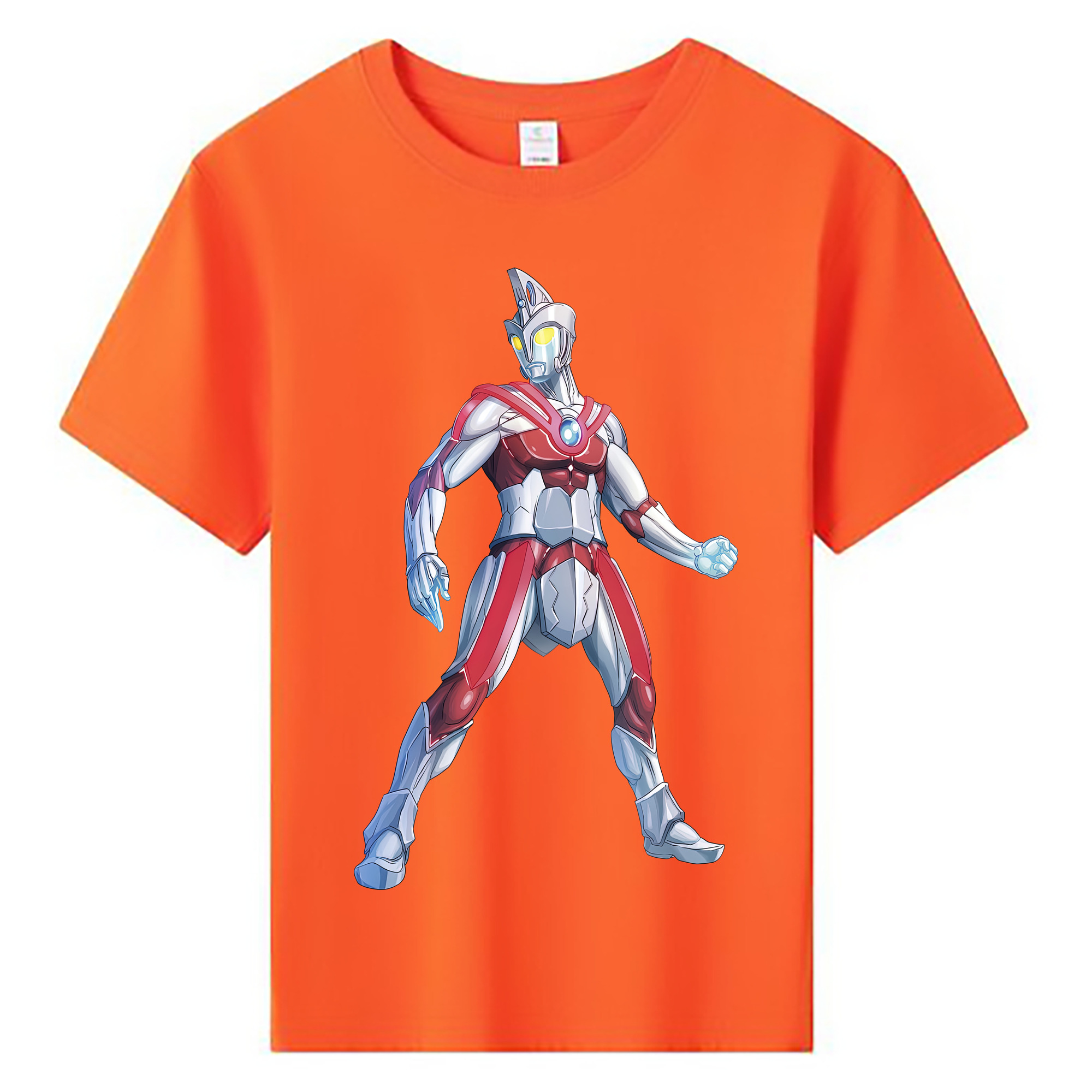 ウルトラマン Ultraman 綿100％キッズTシャツ（フロントプリント）