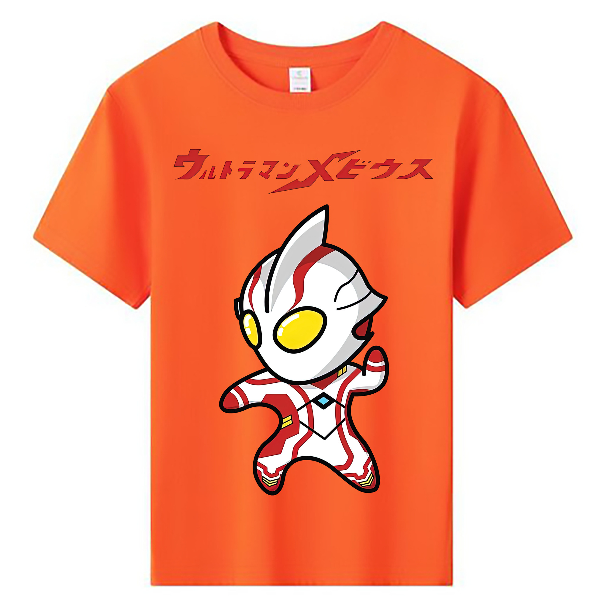 ウルトラマン Ultraman 綿100％キッズTシャツ（フロントプリント）
