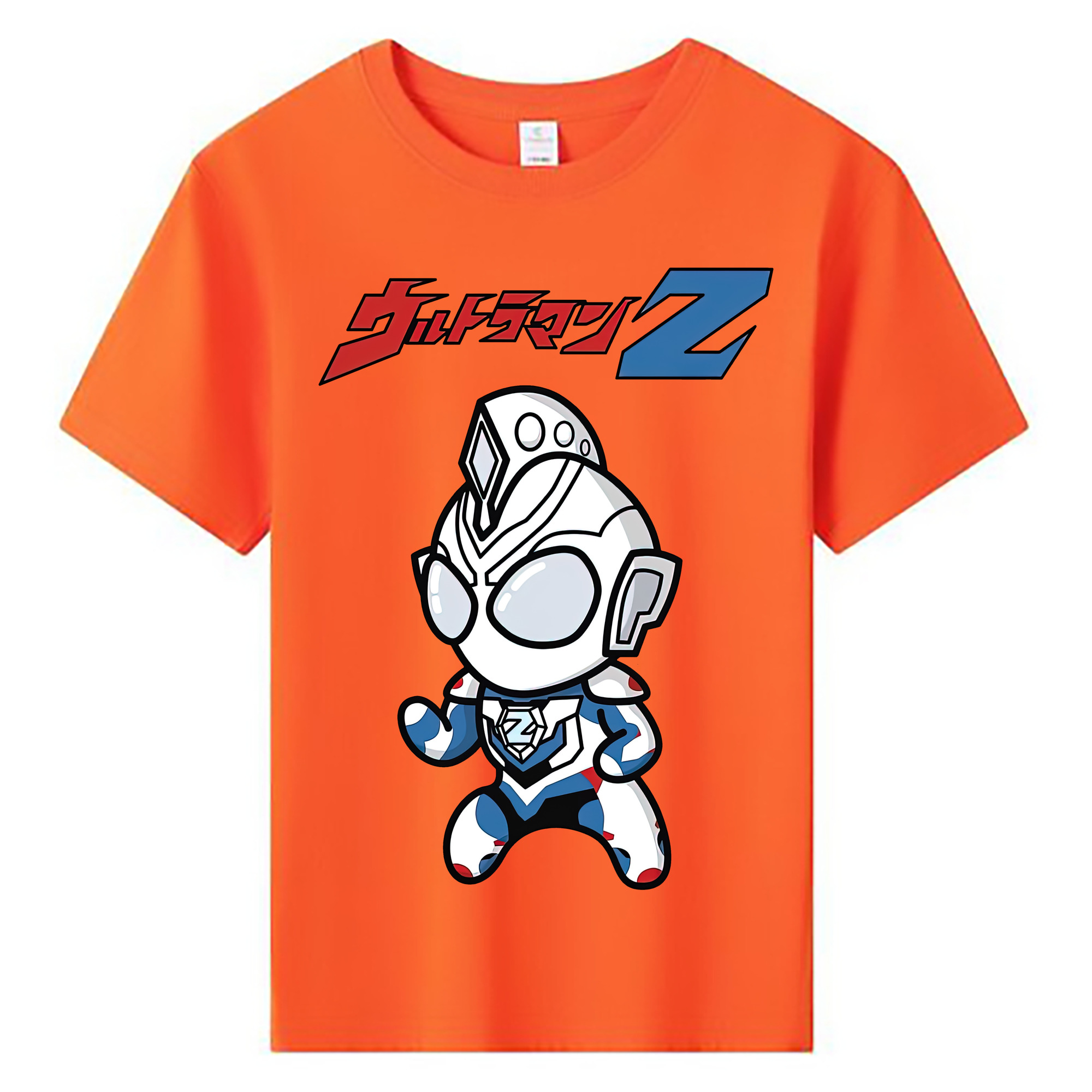 ウルトラマン Ultraman 綿100％キッズTシャツ（フロントプリント）