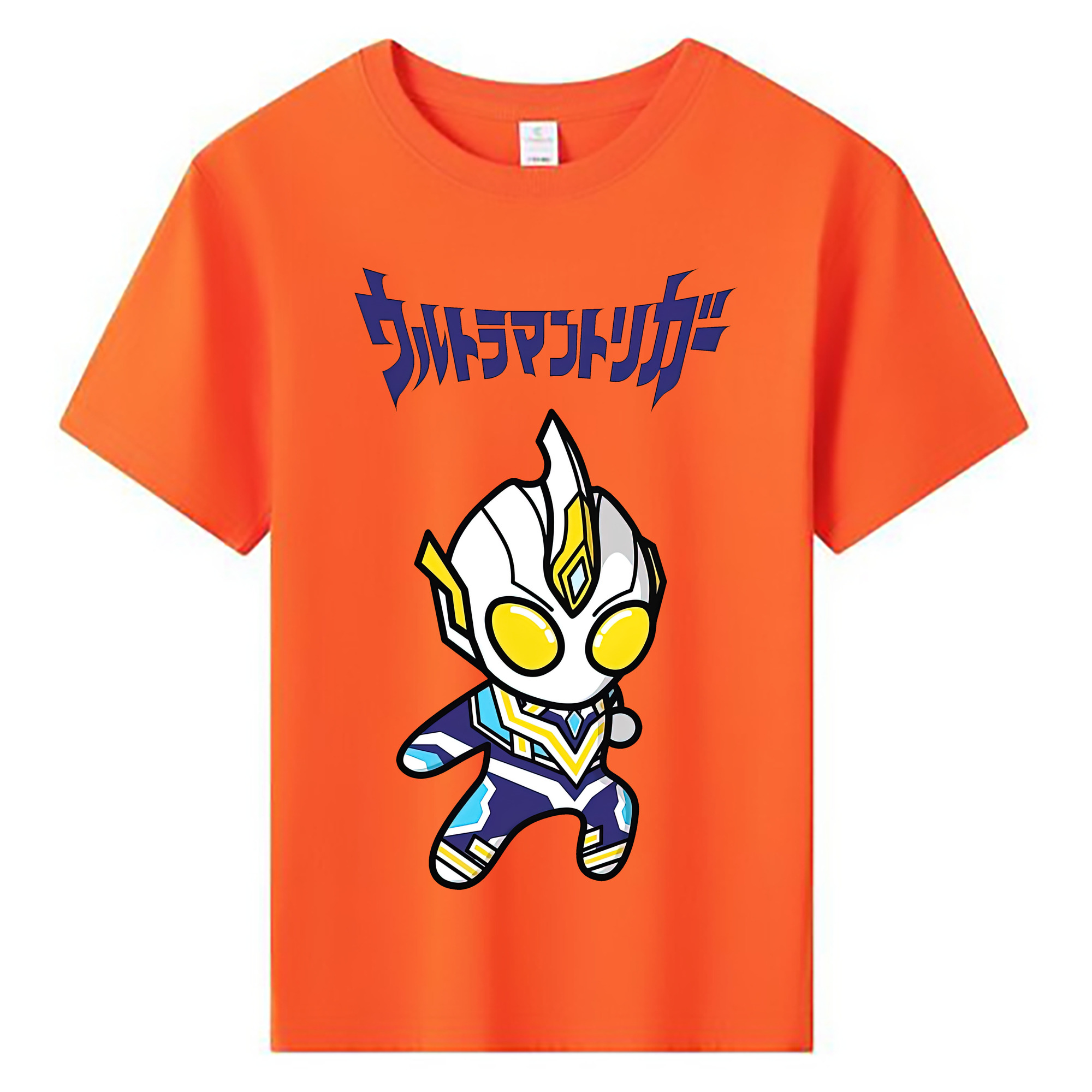 ウルトラマン Ultraman 綿100％キッズTシャツ（フロントプリント）