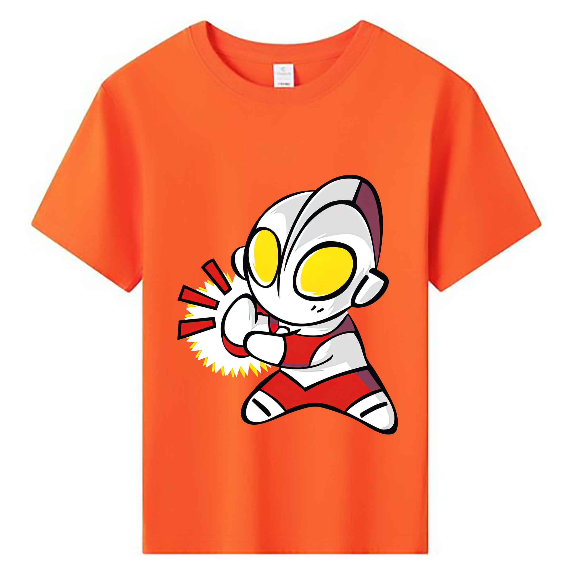 ウルトラマン Ultraman 綿100％キッズTシャツ（フロントプリント）