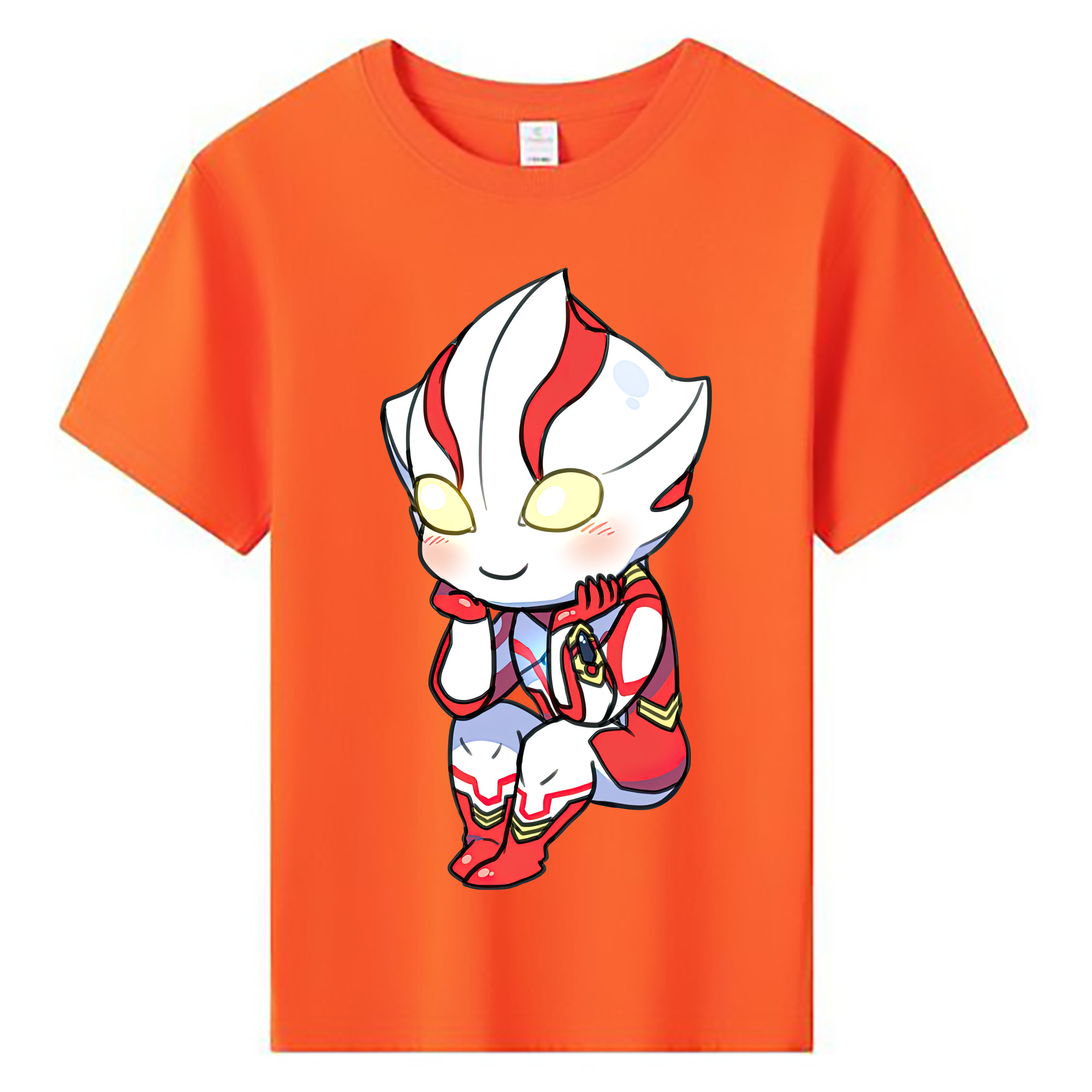 ウルトラマン Ultraman 綿100％キッズTシャツ（フロントプリント）