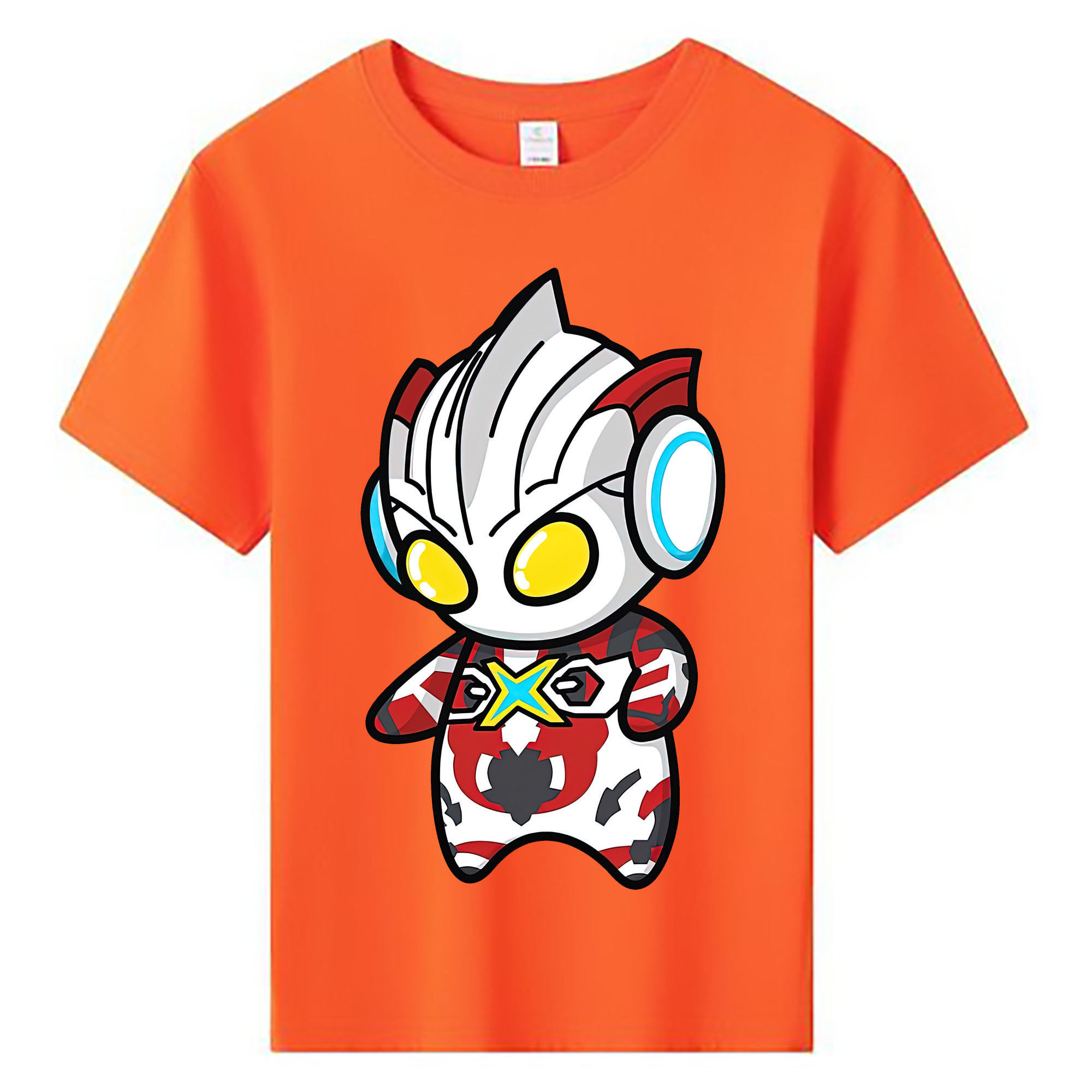 ウルトラマン Ultraman 綿100％キッズTシャツ（フロントプリント）