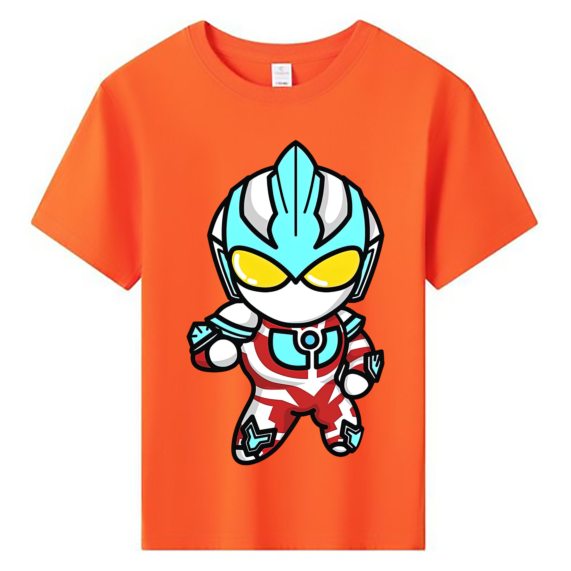 ウルトラマン Ultraman 綿100％キッズTシャツ（フロントプリント）