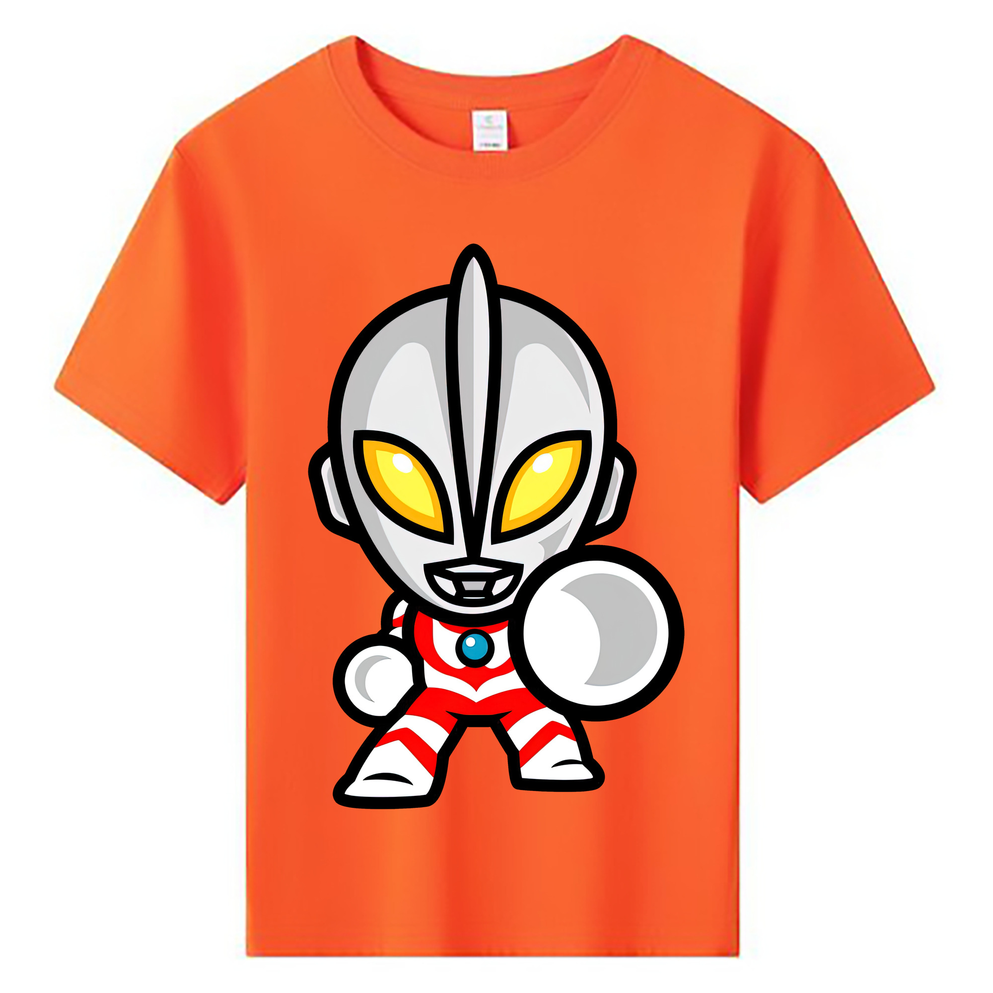 ウルトラマン Ultraman 綿100％キッズTシャツ（フロントプリント）