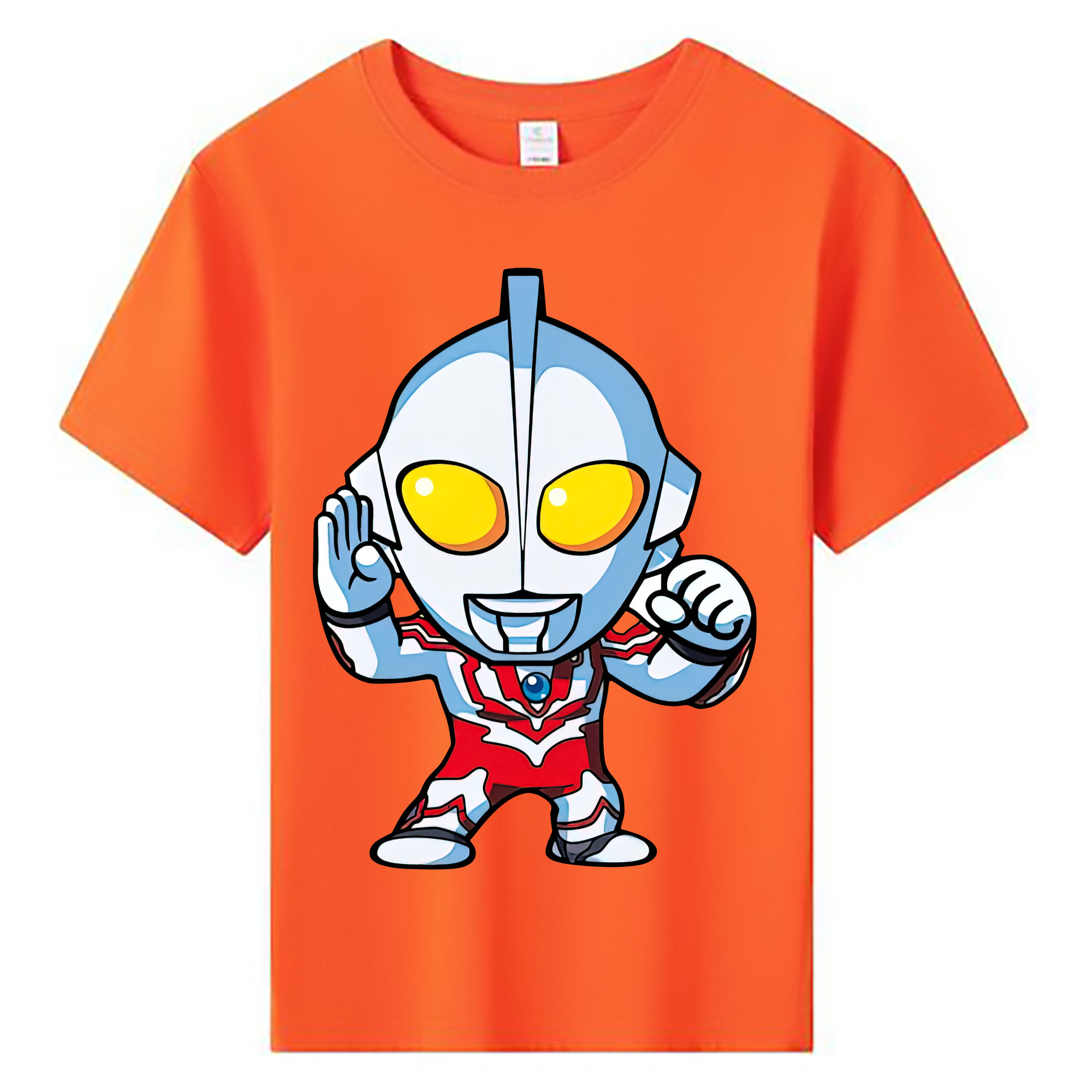 ウルトラマン Ultraman 綿100％キッズTシャツ（フロントプリント）
