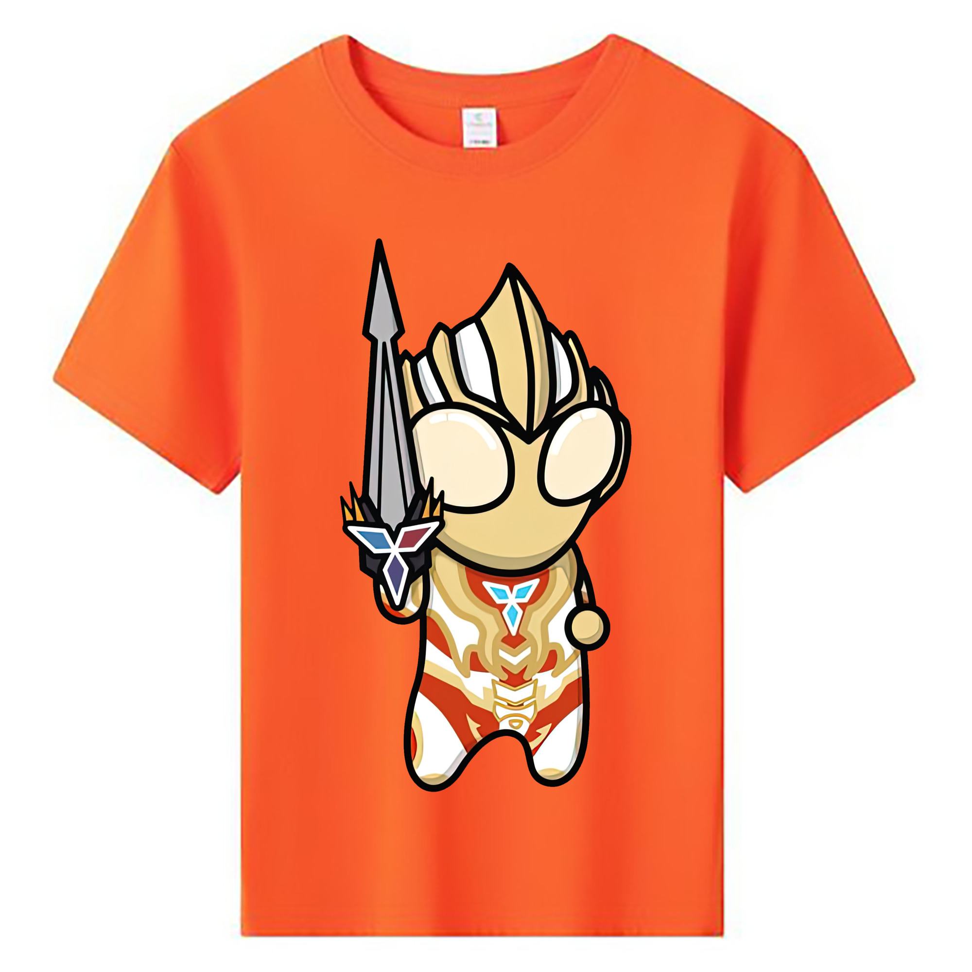 ウルトラマン Ultraman 綿100％キッズTシャツ（フロントプリント）