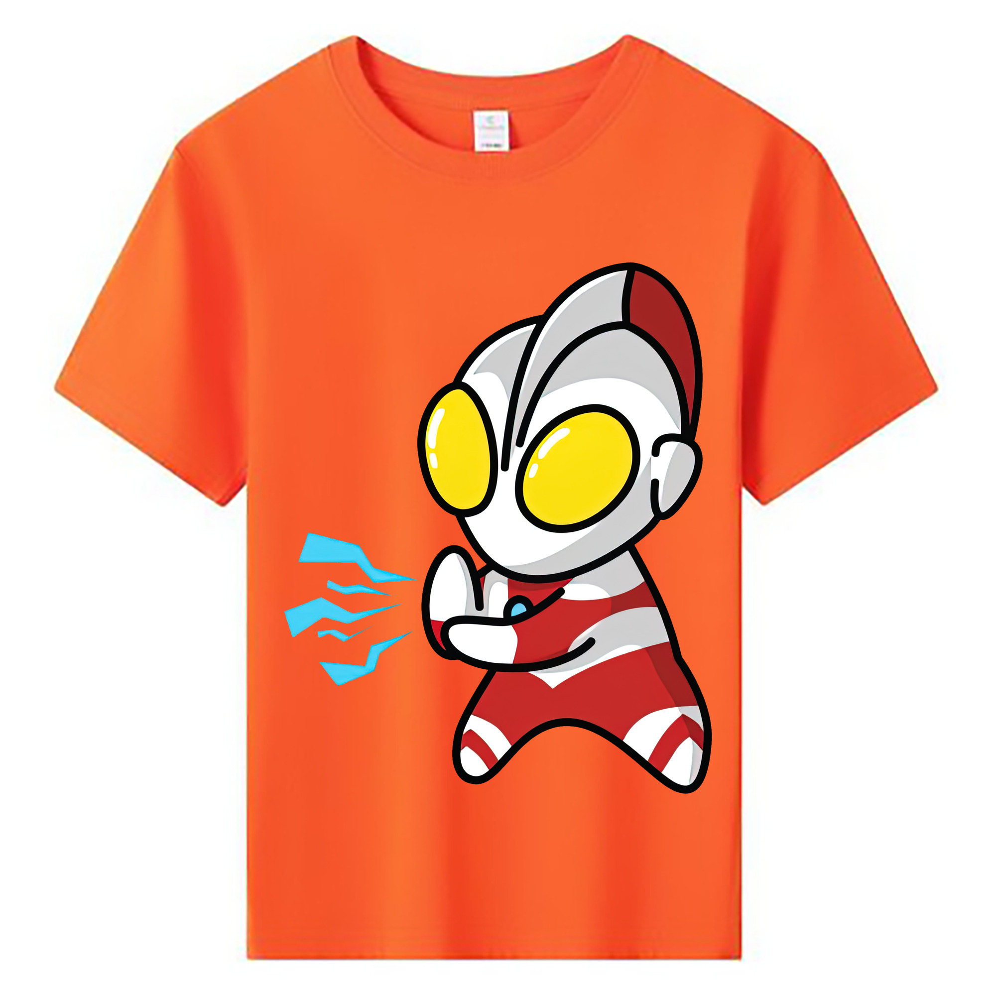 ウルトラマン Ultraman 綿100％キッズTシャツ（フロントプリント）