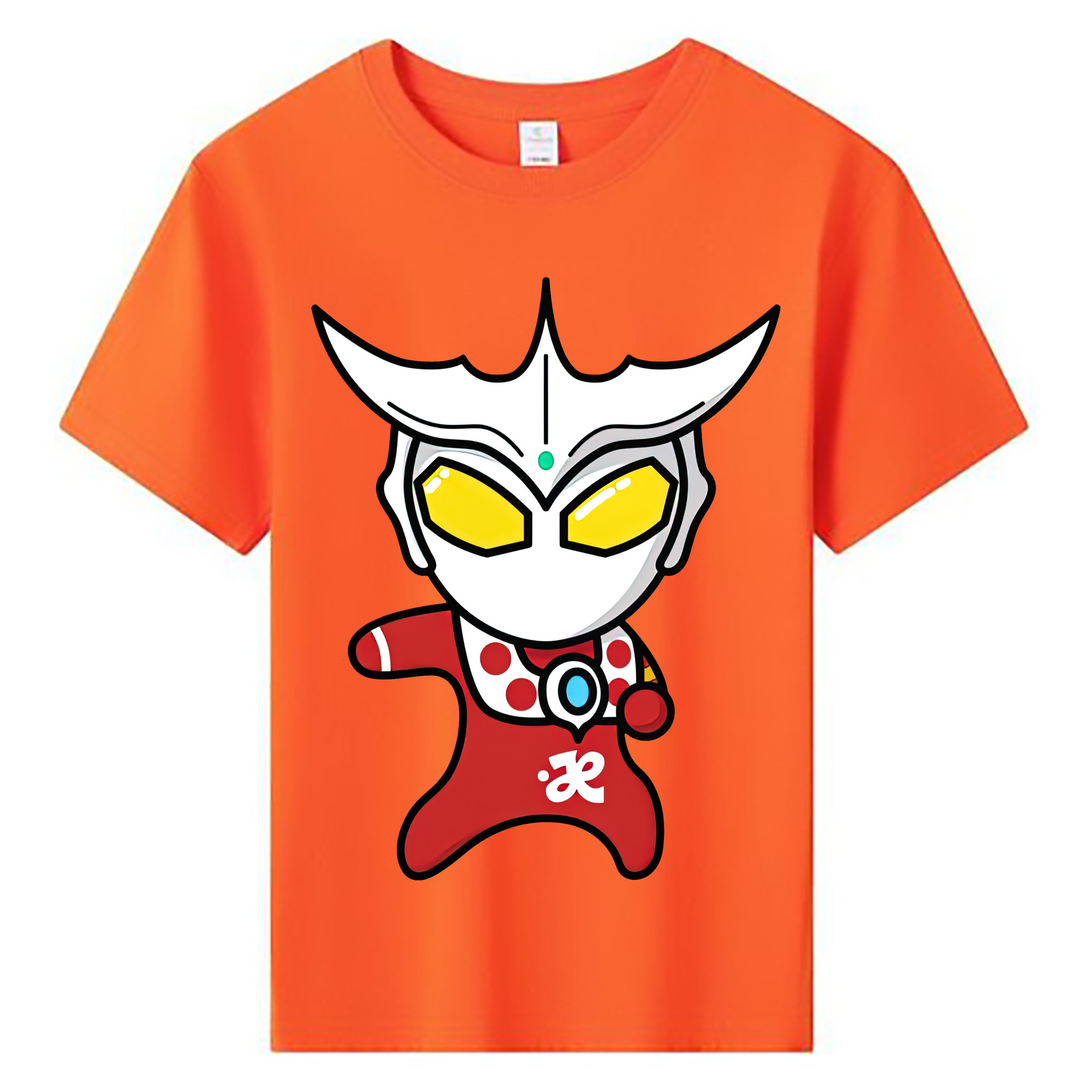 ウルトラマン Ultraman 綿100％キッズTシャツ（フロントプリント）