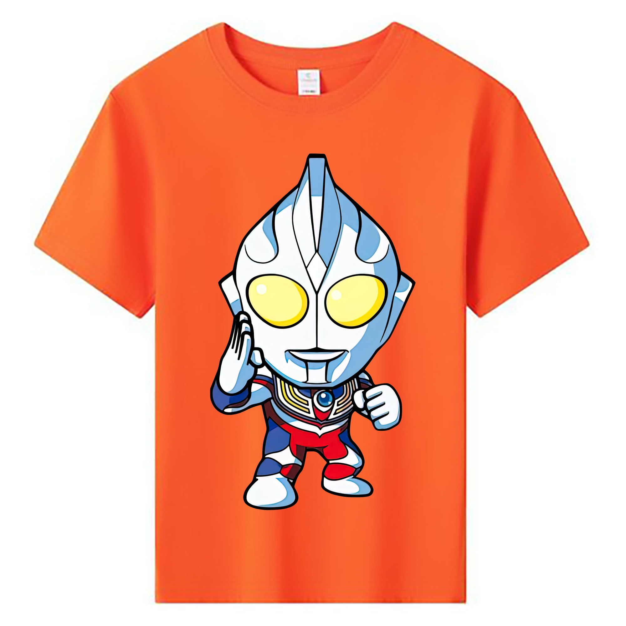 ウルトラマン Ultraman 綿100％キッズTシャツ（フロントプリント）