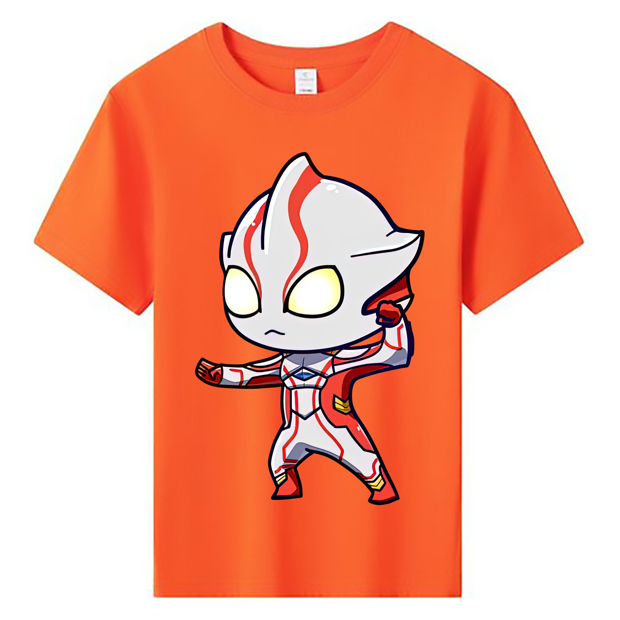 ウルトラマン Ultraman 綿100％キッズTシャツ（フロントプリント）