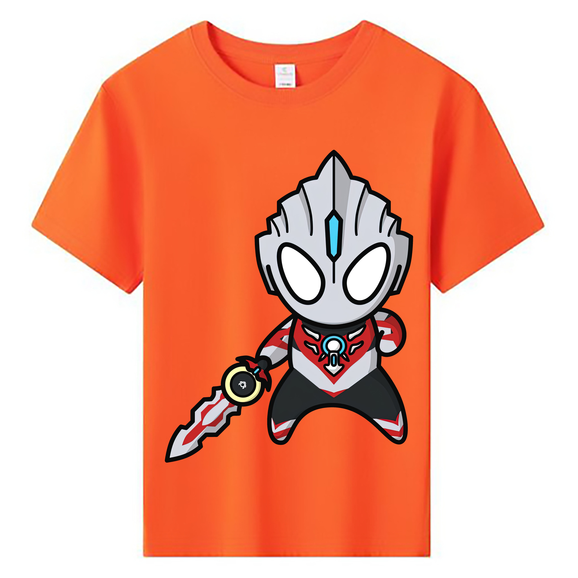 ウルトラマン Ultraman 綿100％キッズTシャツ（フロントプリント）