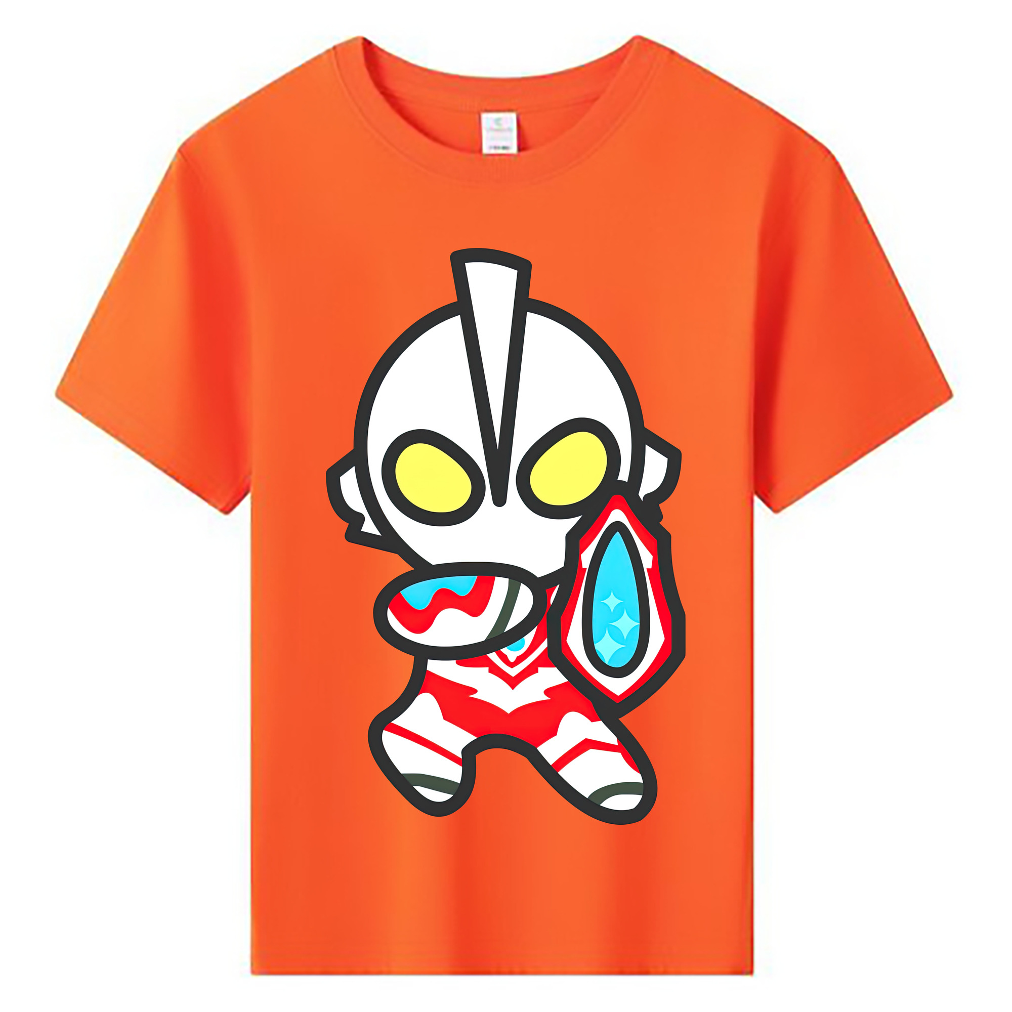 ウルトラマン Ultraman 綿100％キッズTシャツ（フロントプリント）