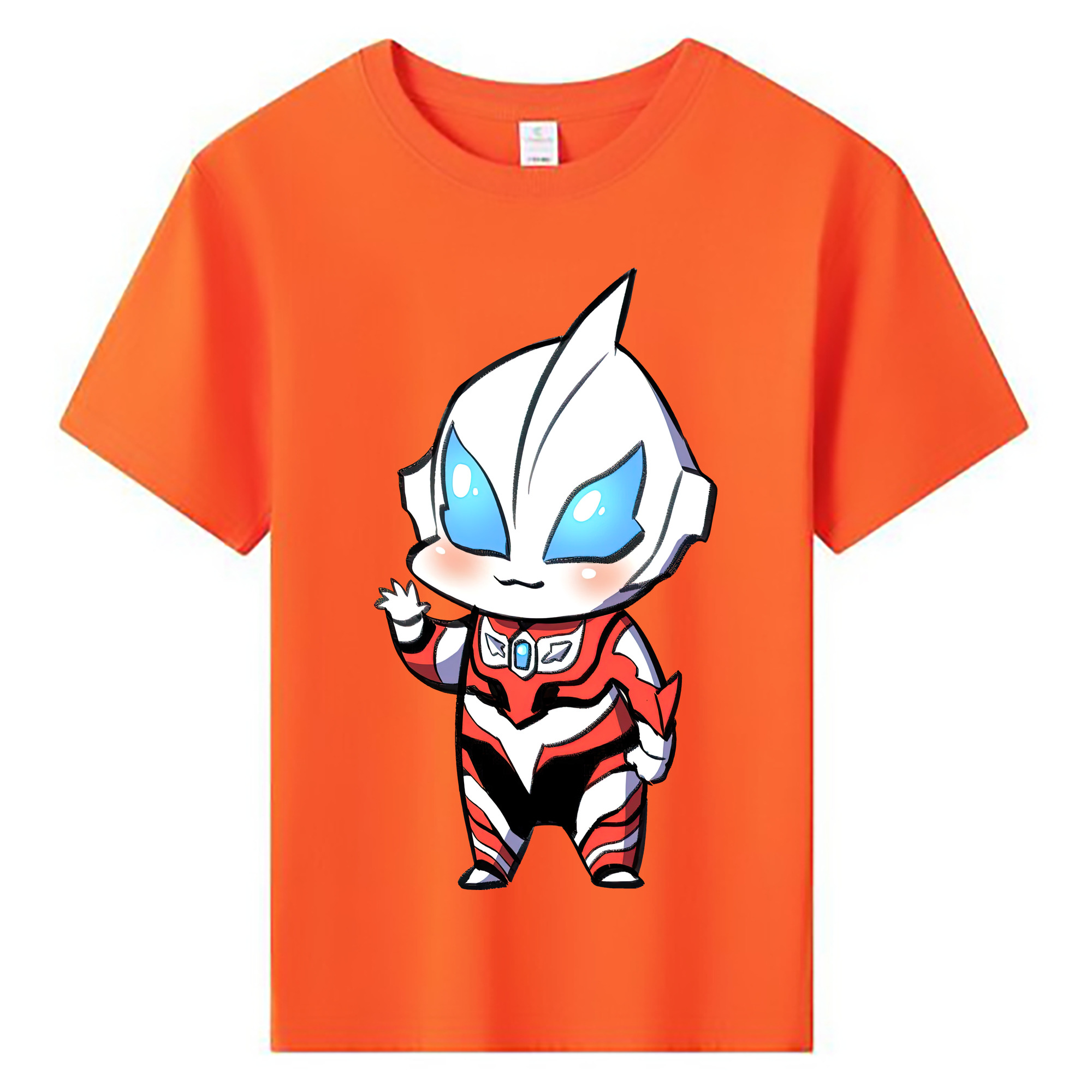 ウルトラマン Ultraman 綿100％キッズTシャツ（フロントプリント）
