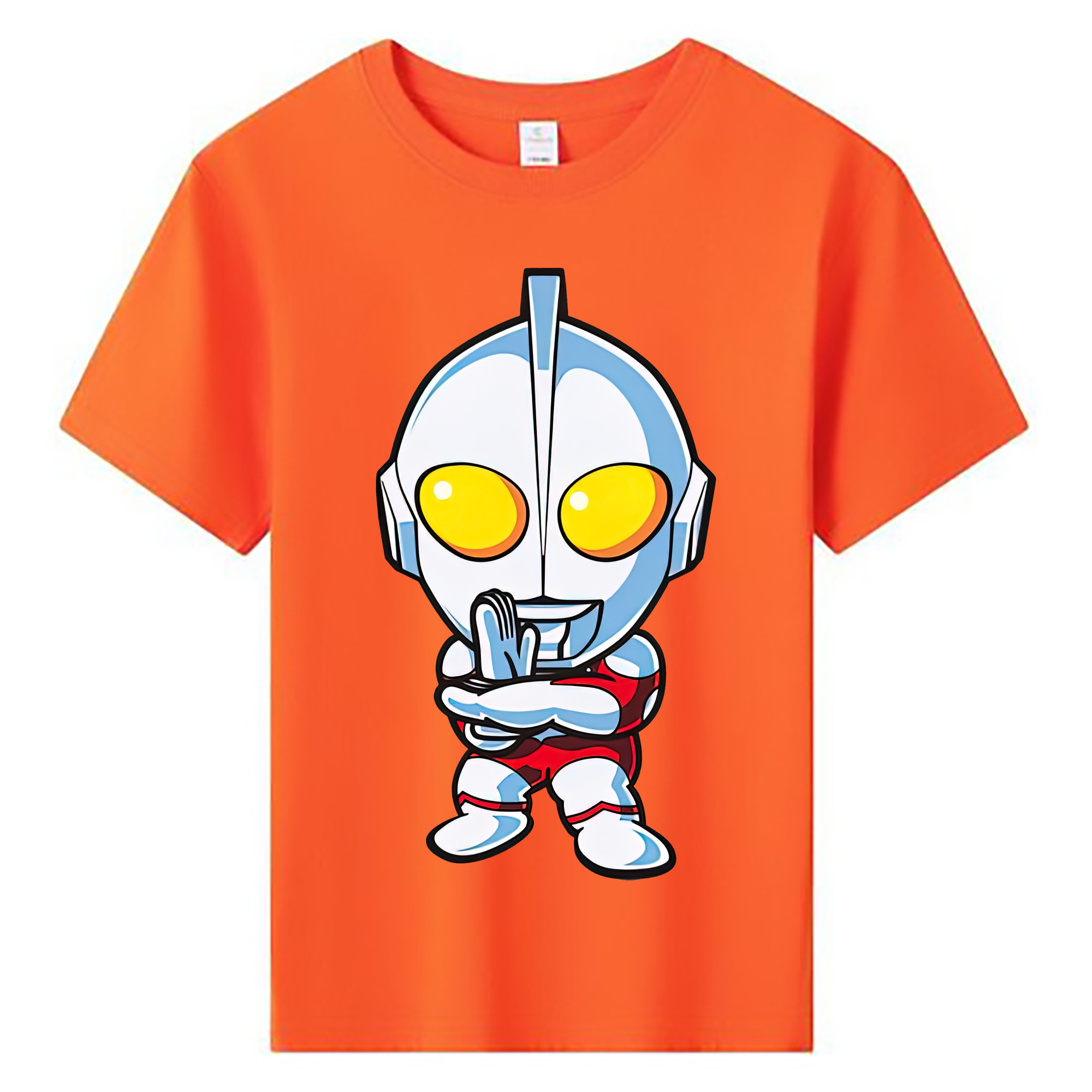 ウルトラマン Ultraman 綿100％キッズTシャツ（フロントプリント）