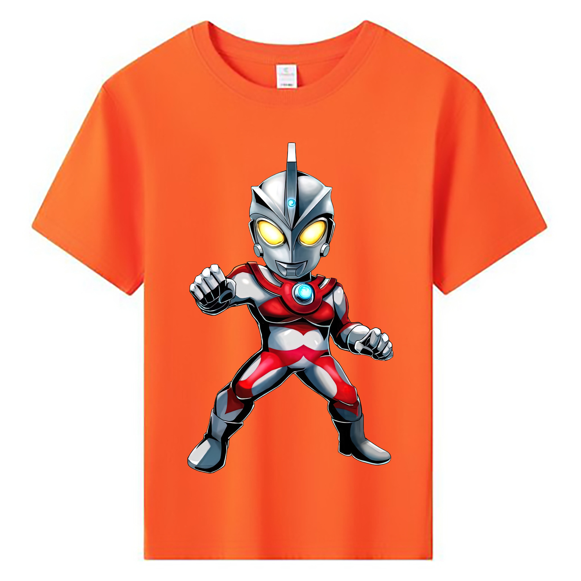 ウルトラマン Ultraman 綿100％キッズTシャツ（フロントプリント）