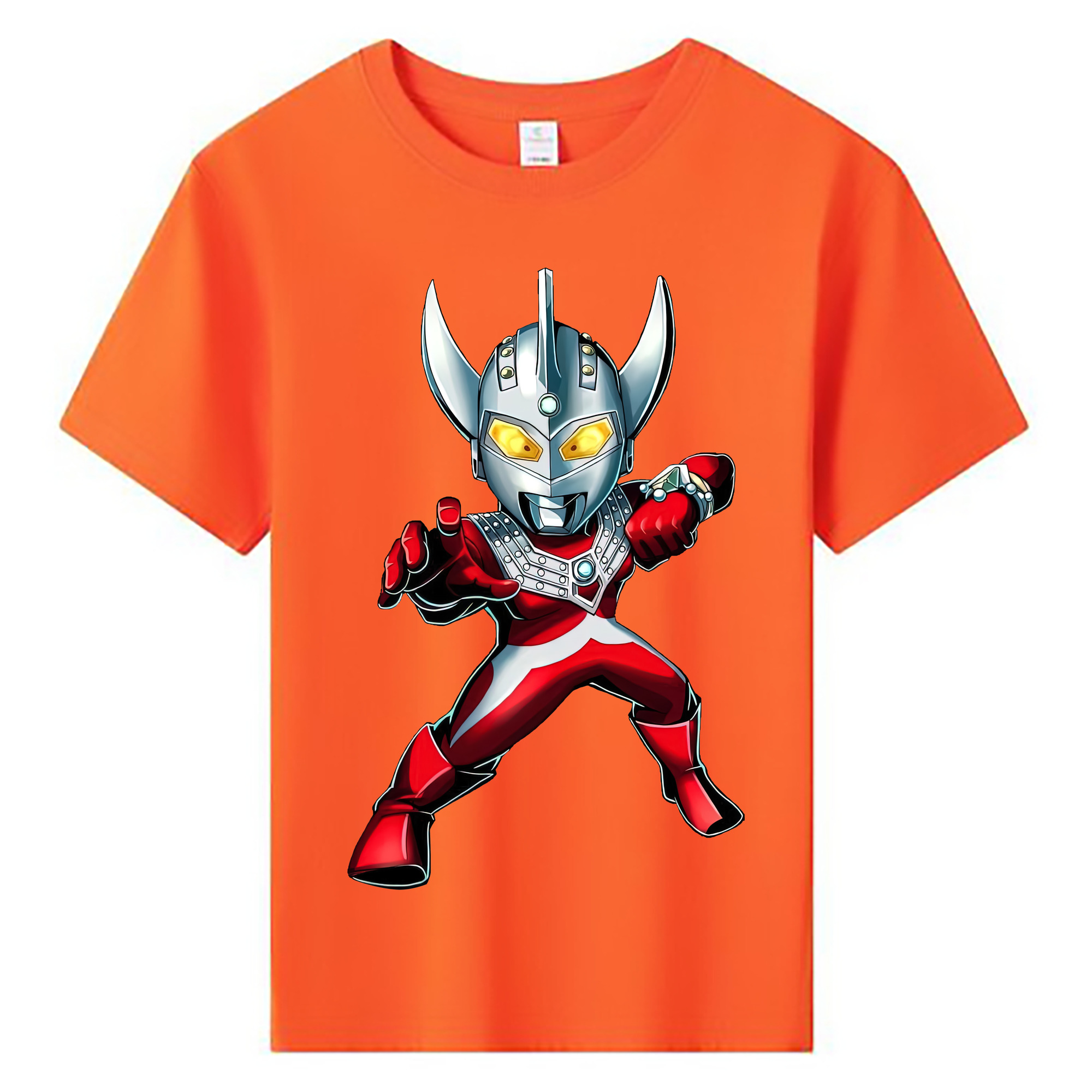ウルトラマン Ultraman 綿100％キッズTシャツ（フロントプリント）