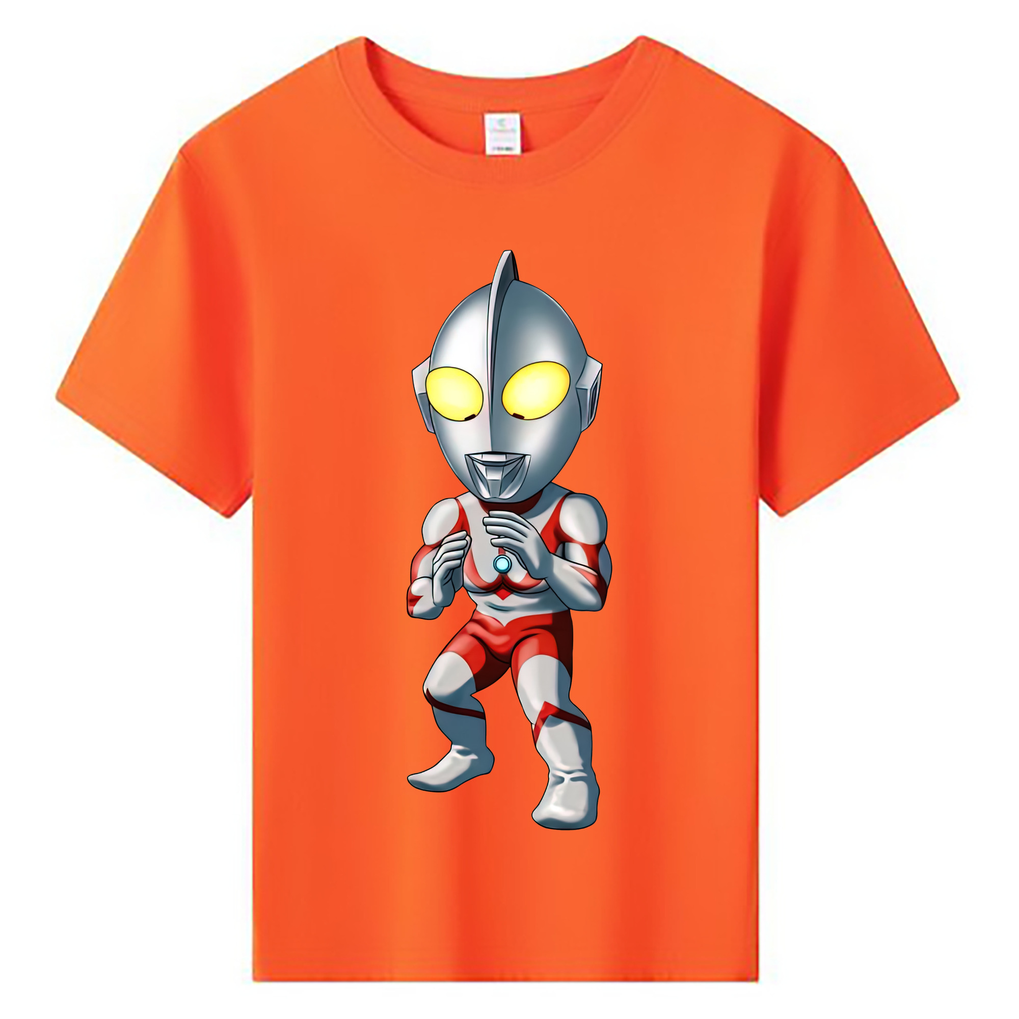 ウルトラマン Ultraman 綿100％キッズTシャツ（フロントプリント）