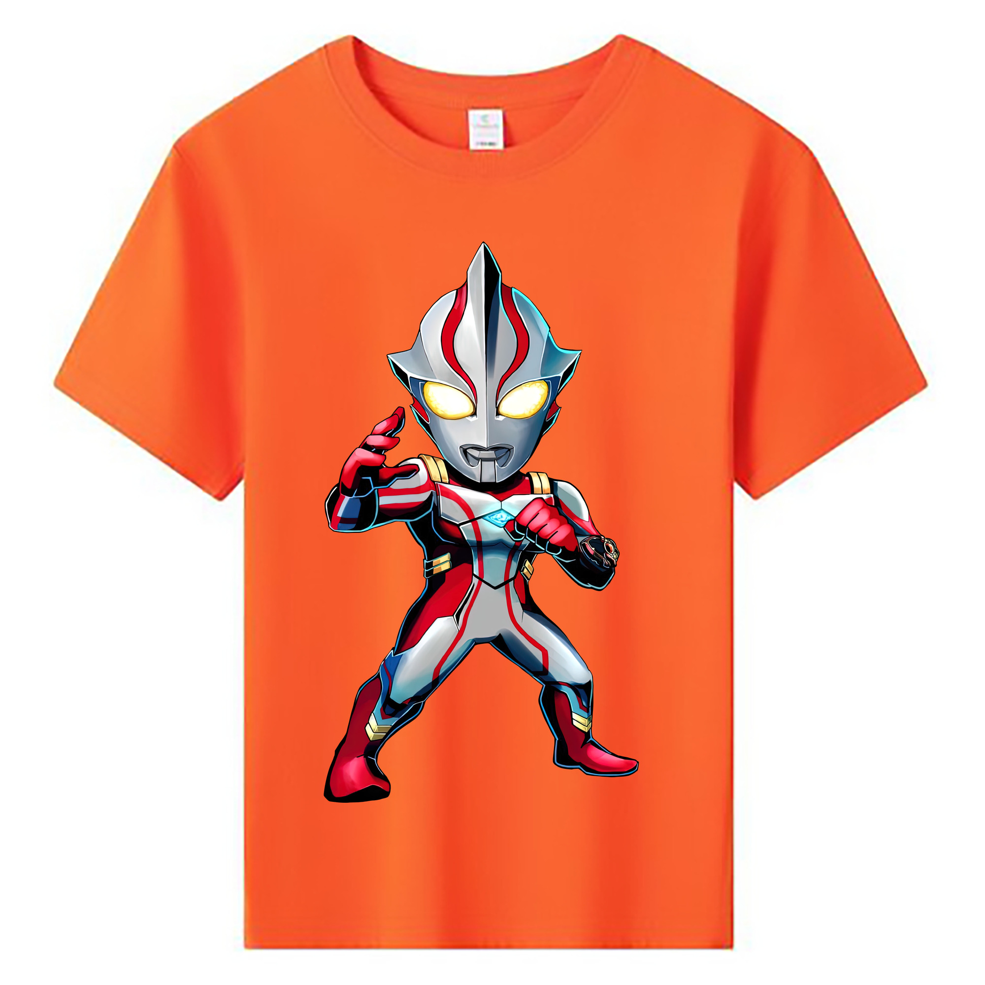 ウルトラマン Ultraman 綿100％キッズTシャツ（フロントプリント）