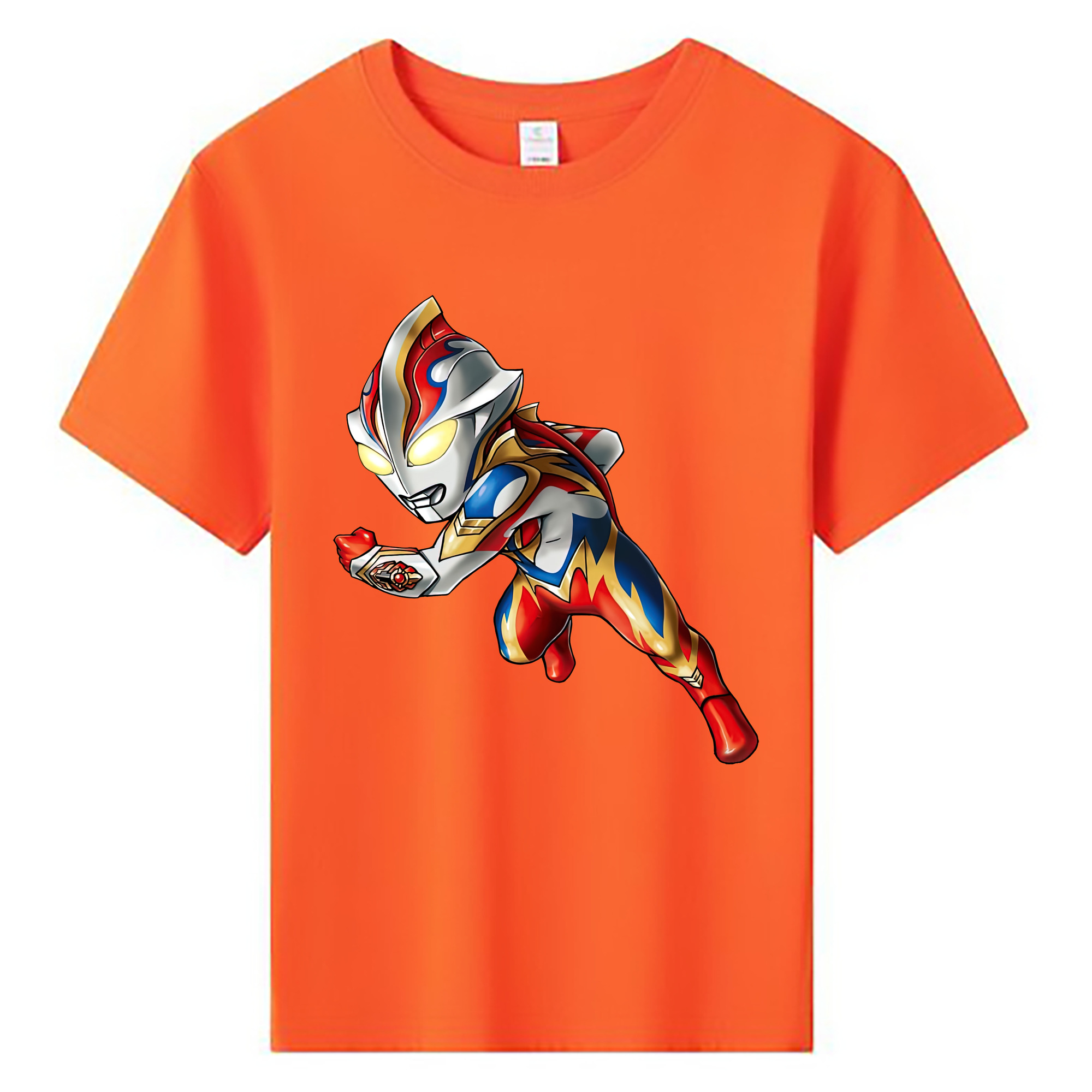 ウルトラマン Ultraman 綿100％キッズTシャツ（フロントプリント）