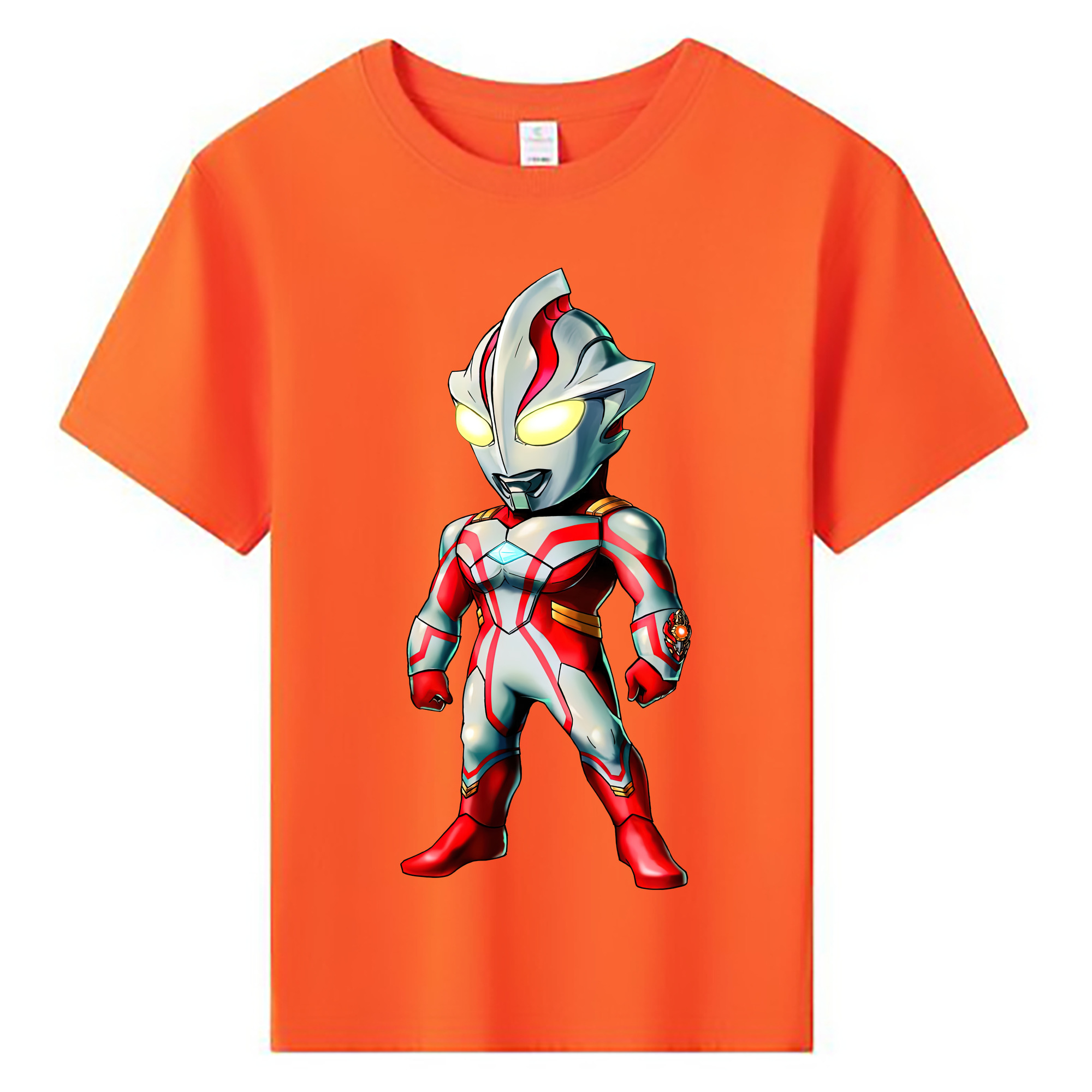 ウルトラマン Ultraman 綿100％キッズTシャツ（フロントプリント）