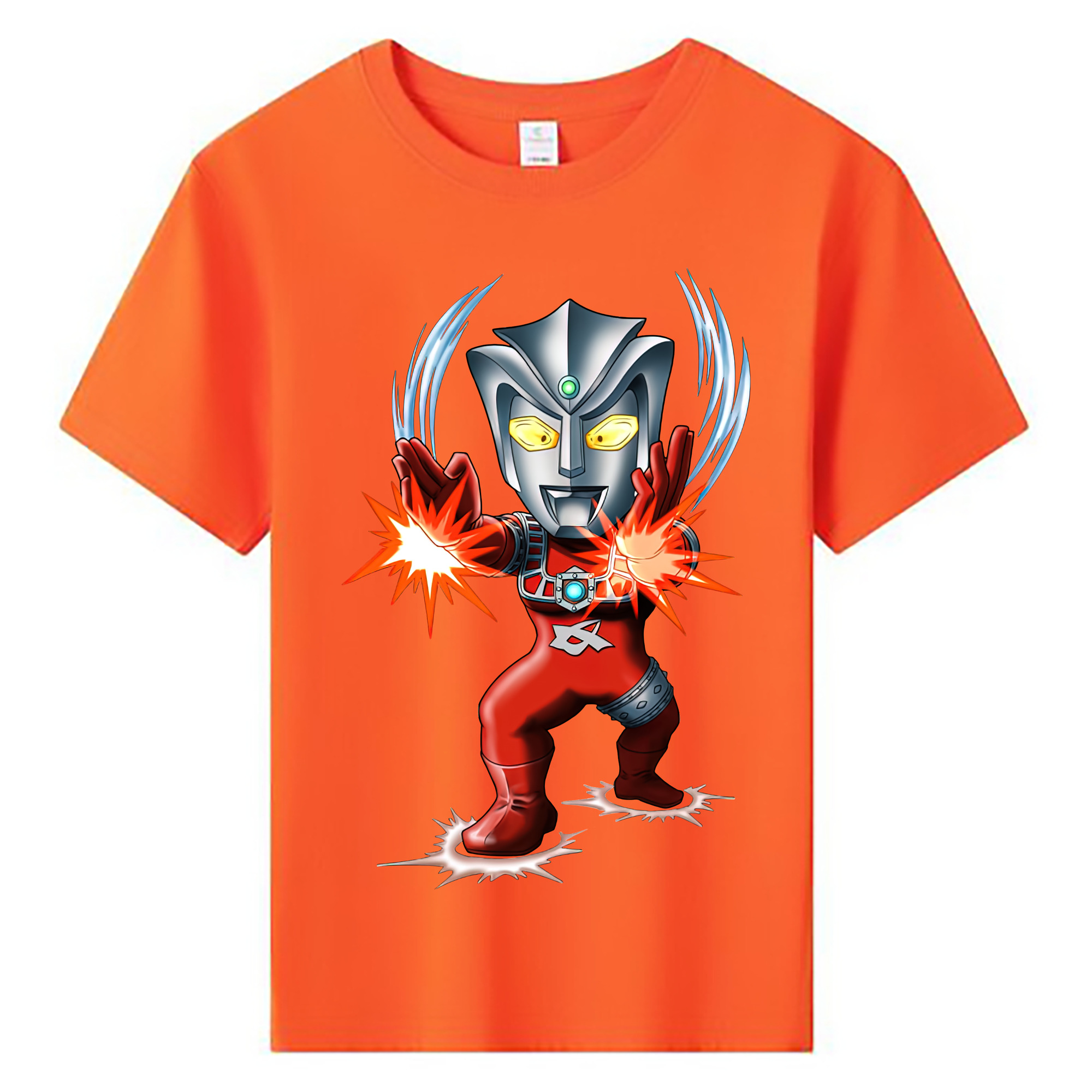 ウルトラマン Ultraman 綿100％キッズTシャツ（フロントプリント）