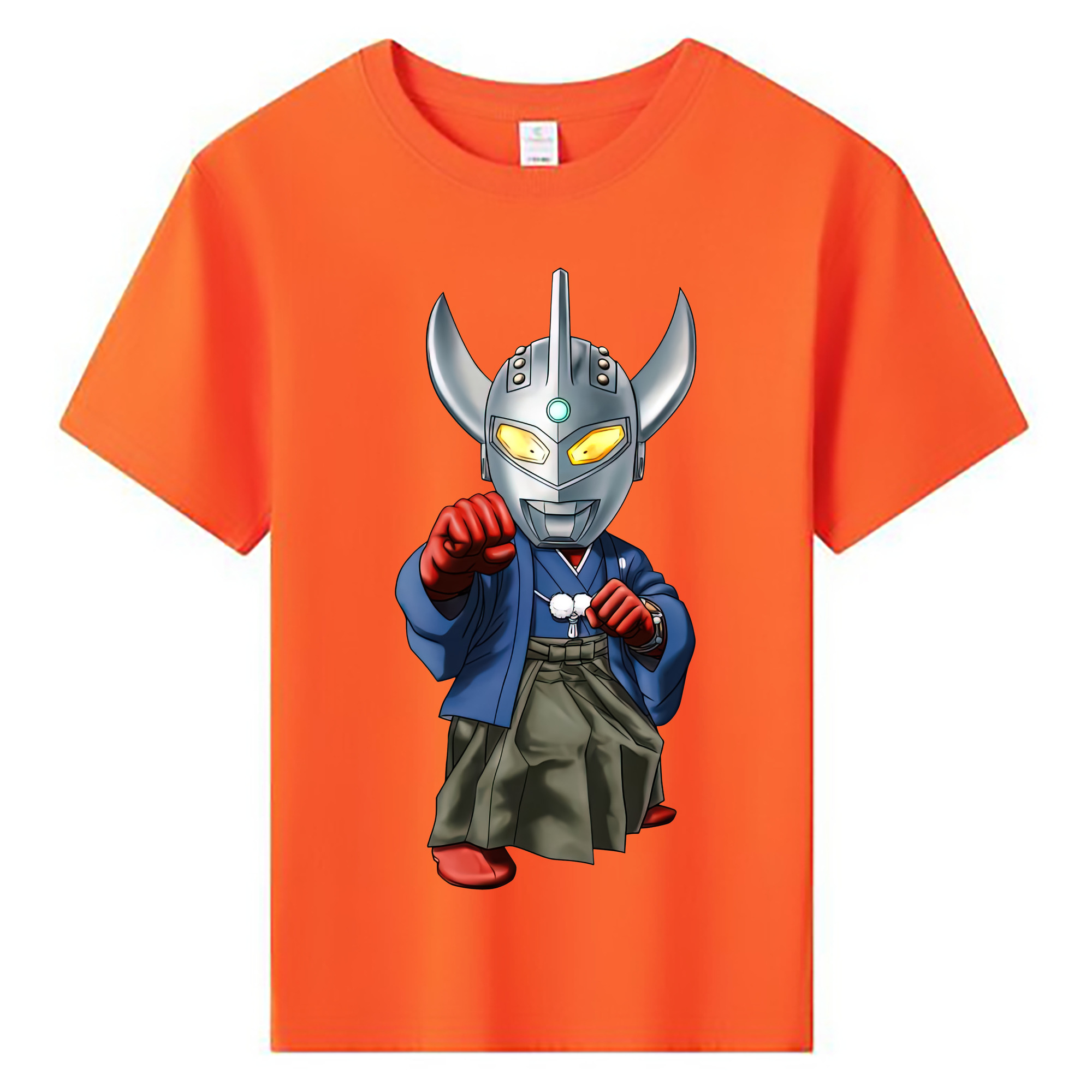 ウルトラマン Ultraman 綿100％キッズTシャツ（フロントプリント）