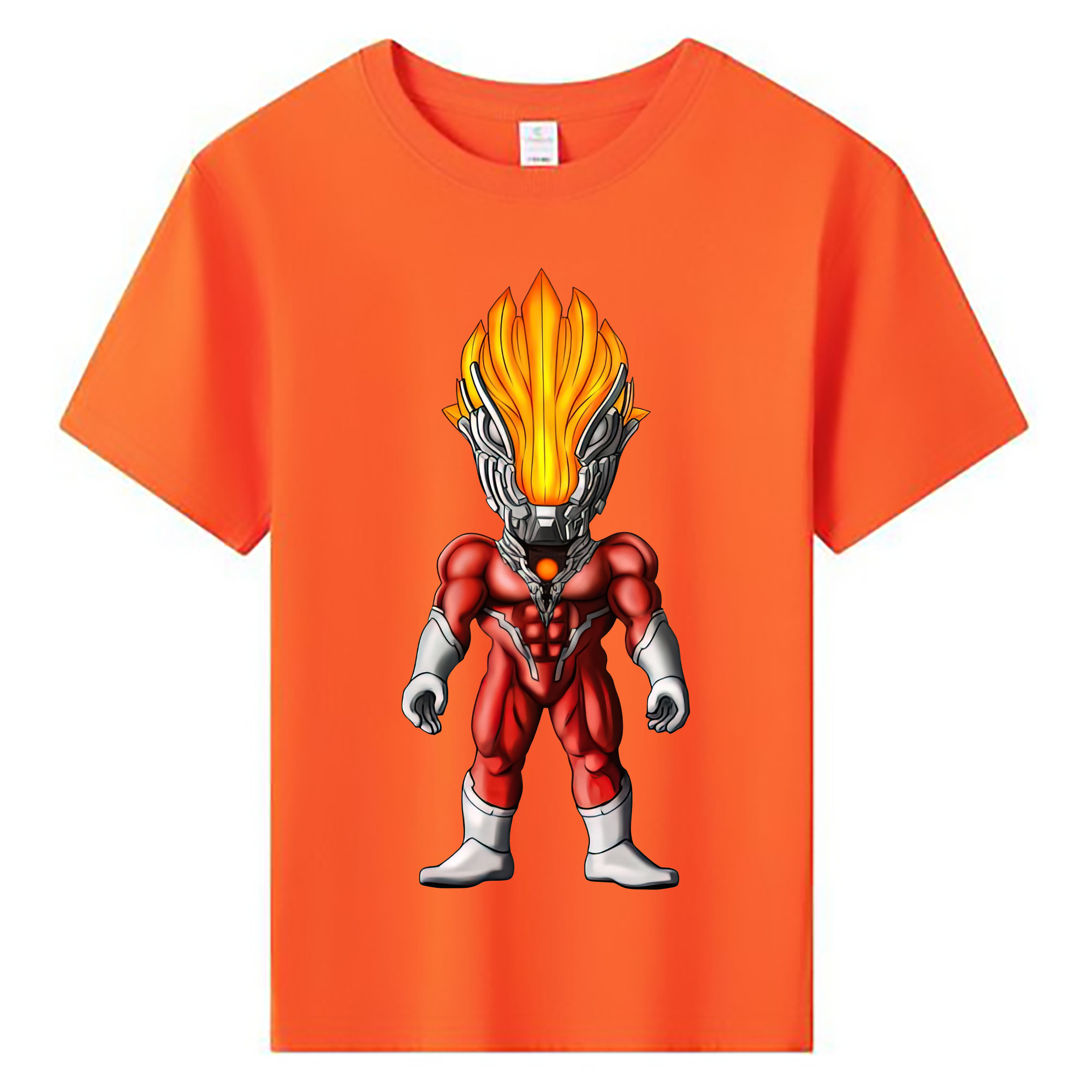 ウルトラマン Ultraman 綿100％キッズTシャツ（フロントプリント）