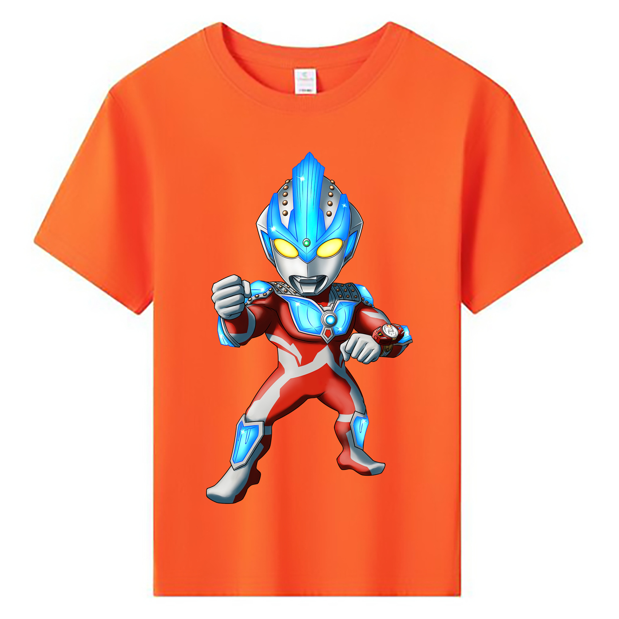 ウルトラマン Ultraman 綿100％キッズTシャツ（フロントプリント）