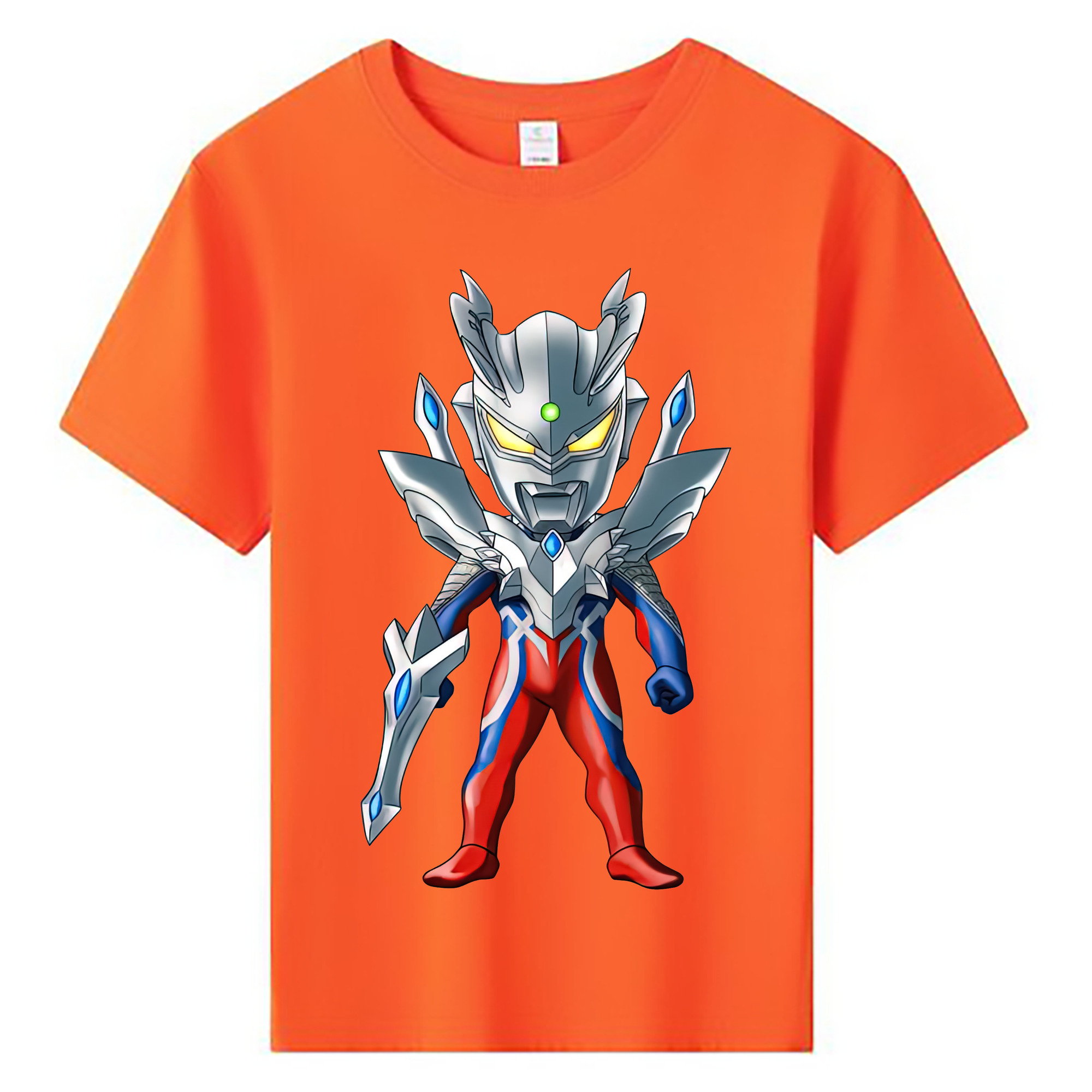 ウルトラマン Ultraman 綿100％キッズTシャツ（フロントプリント）