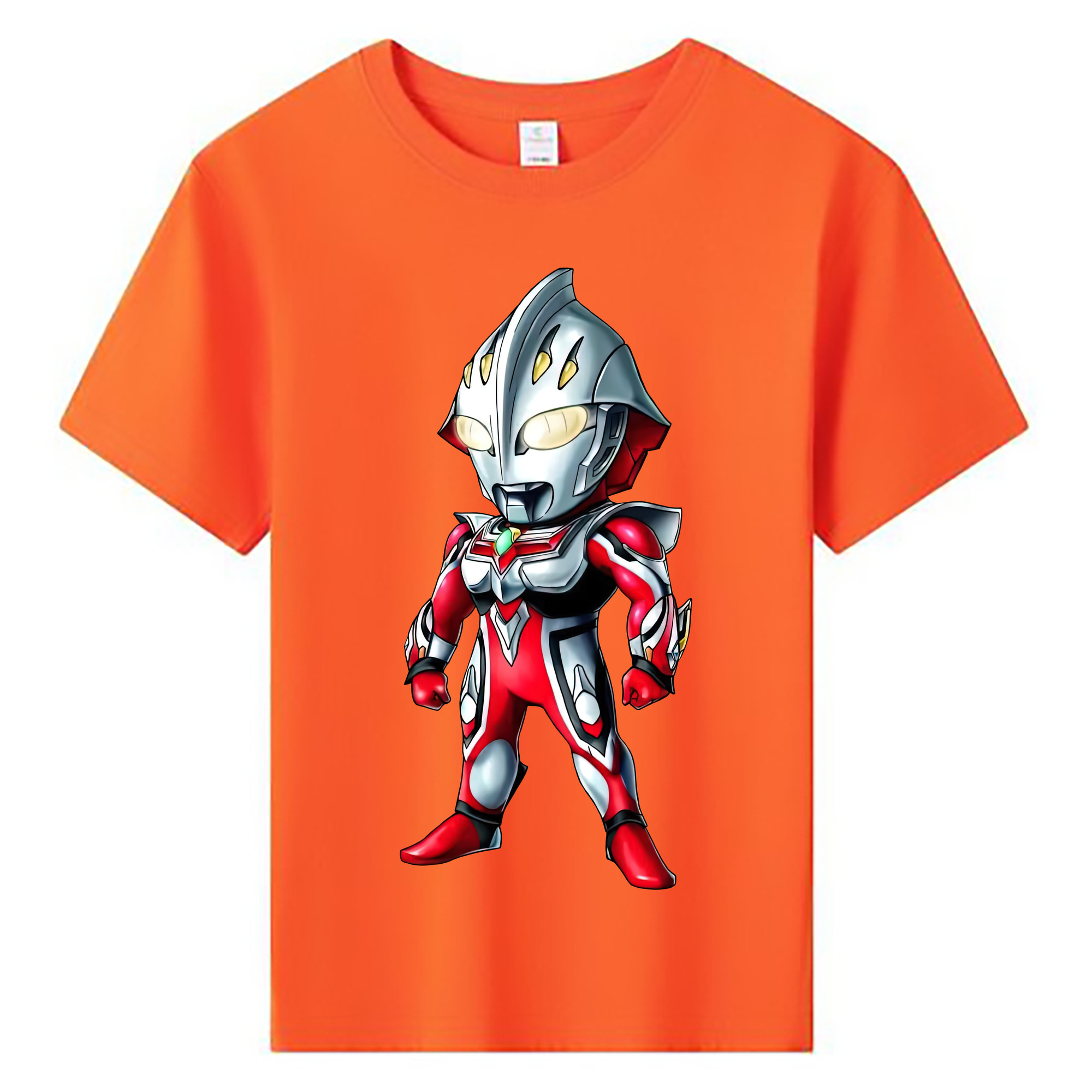 ウルトラマン Ultraman 綿100％キッズTシャツ（フロントプリント）