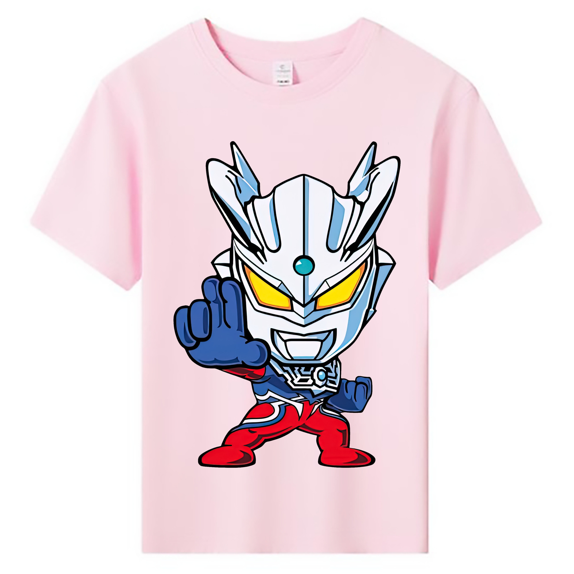 ウルトラマン Ultraman 綿100％キッズTシャツ（フロントプリント）