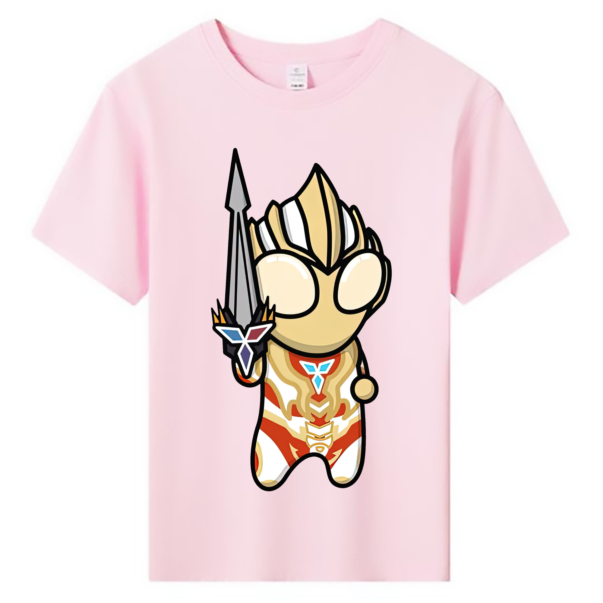 ウルトラマン Ultraman 綿100％キッズTシャツ（フロントプリント）