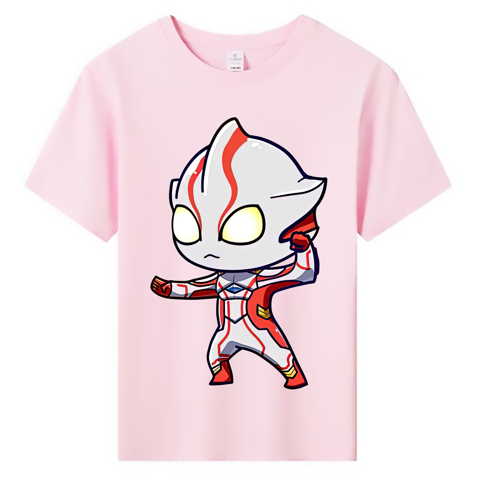 ウルトラマン Ultraman 綿100％キッズTシャツ（フロントプリント）