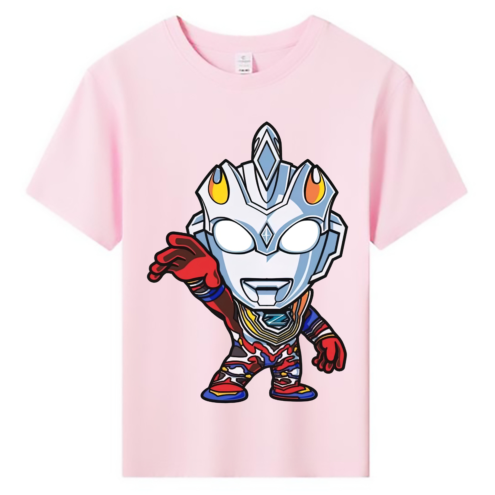 ウルトラマン Ultraman 綿100％キッズTシャツ（フロントプリント）